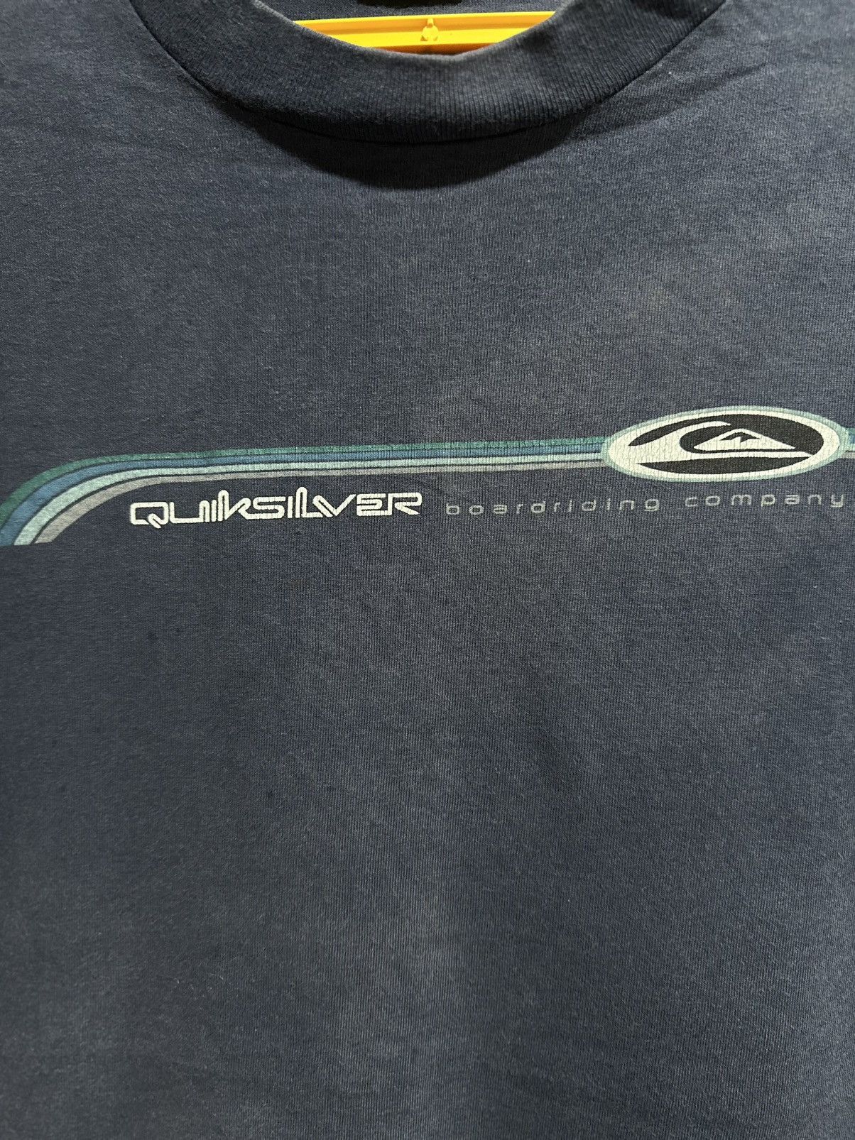 Quiksilver Vintage Quiksilver Surfboard Faded Tee Size US L / EU 52-54 / 3 - 2 Thumbnail