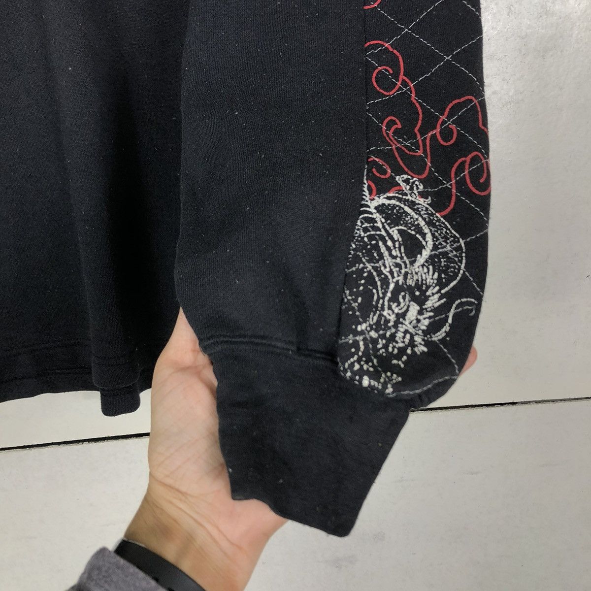 Japanese Brand 🔥VINTAGE SWEATSHIRT SUKAJAN DESIGN DRAGON BIG LOGO SAN DAN Size US L / EU 52-54 / 3 - 11 Thumbnail