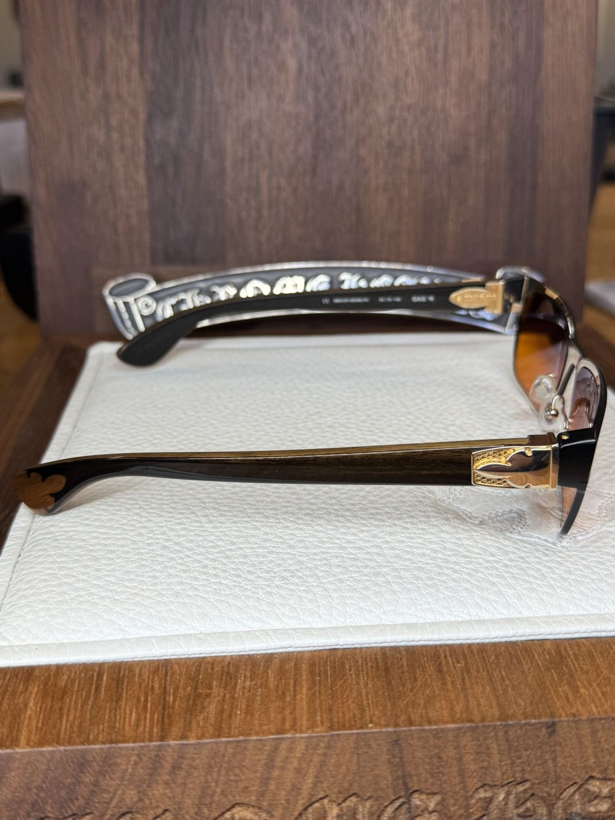 Chrome Hearts Chrome Hearts Gag’n Wood Sunglasses Size ONE SIZE - 5 Thumbnail