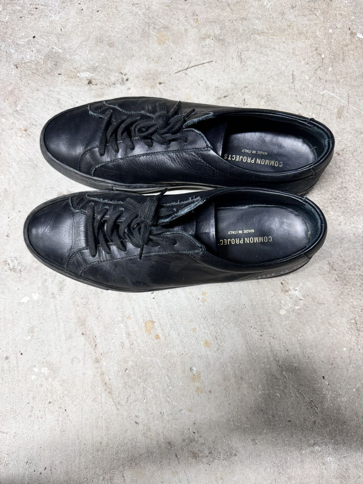 Common Projects Original Achilles Low Sneakers Black