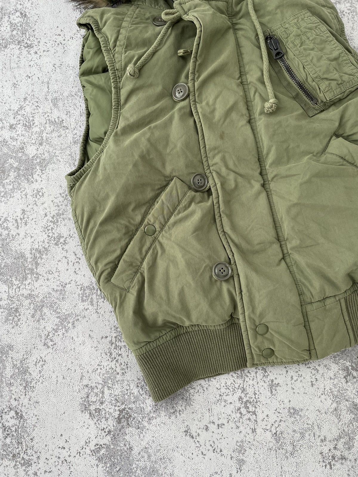 Denim & Supply Ralph Lauren DENIM &SUPPLY RALPH LAUREN Vintage Military Vest Size US S / EU 44-46 / 1 - 3 Thumbnail