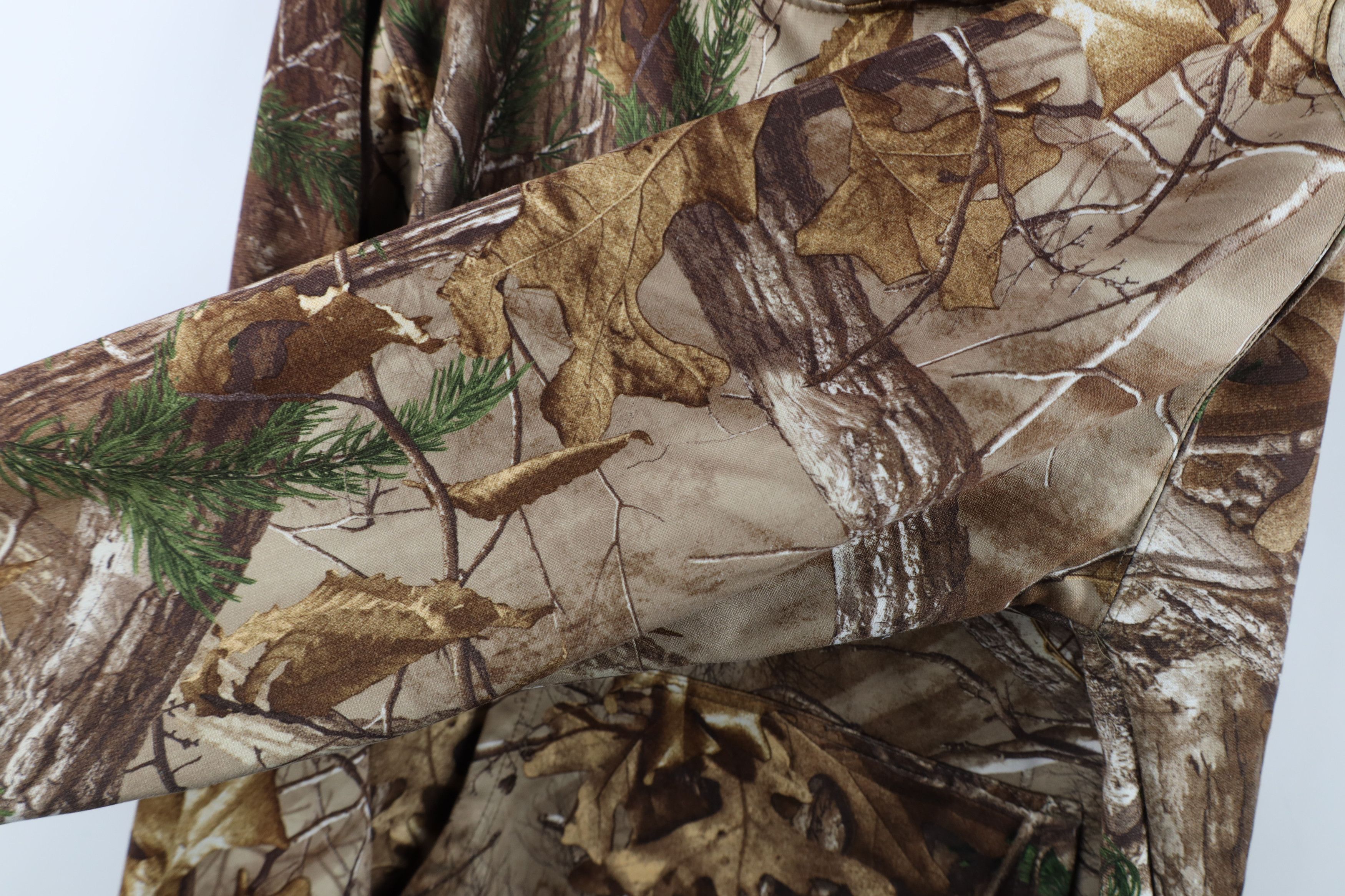 Vintage Vintage Streetwear Camouflage Fleece Lined Hoodie Sweatshirt Size US S / EU 44-46 / 1 - 10 Thumbnail