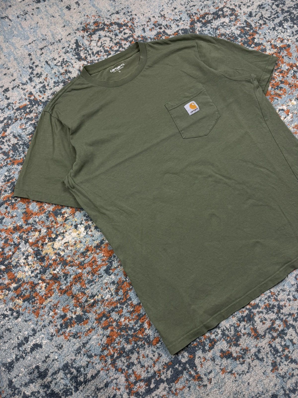 Carhartt × Carhartt Wip Vintage y2k Carhartt wip pocket patch logo pocket tee Size US L / EU 52-54 / 3 - 2 Thumbnail