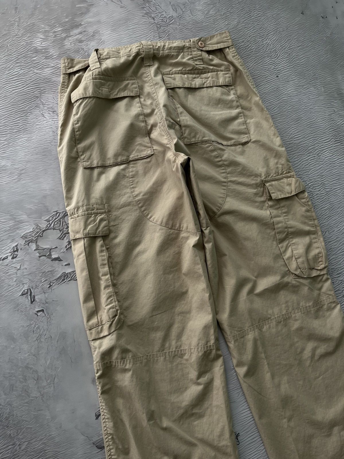 Nike Y2K Nike Vintage Cargo Pants Streetwear Japanese Style Beige Size US 30 / EU 46 - 6 Thumbnail