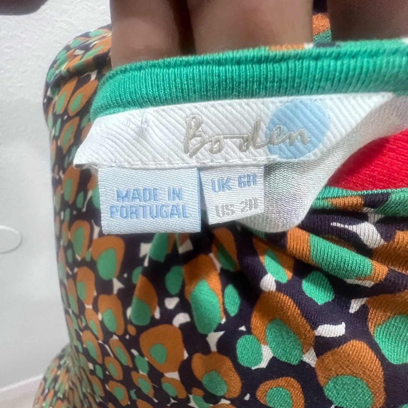 Boden Elegant Boden Multicolor Patterned Dress 2R Size XS / US 0-2 / IT 36-38 - 14 Thumbnail