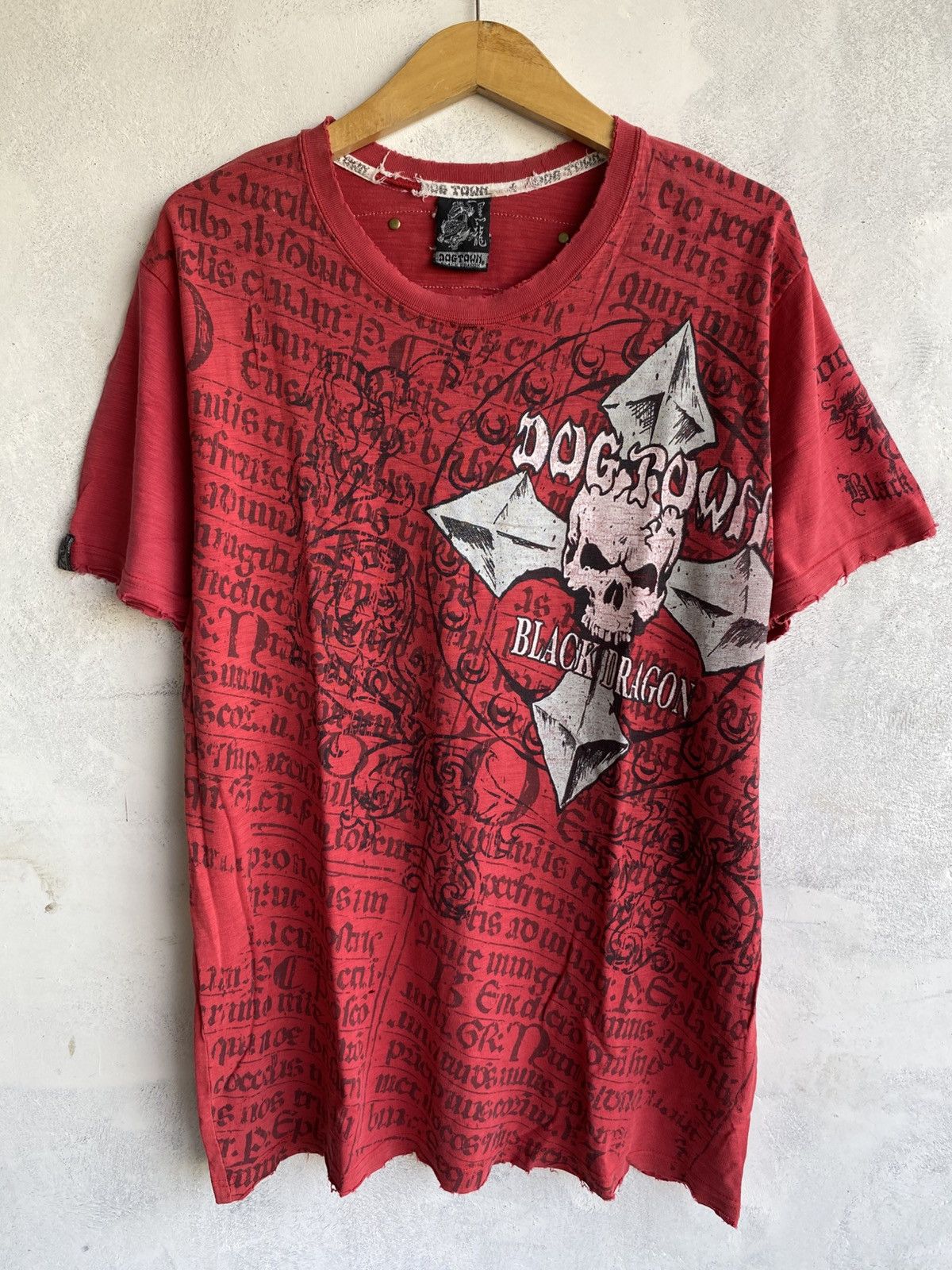 Rare Vintage Distressed Dogtown Skateboard Tshirt