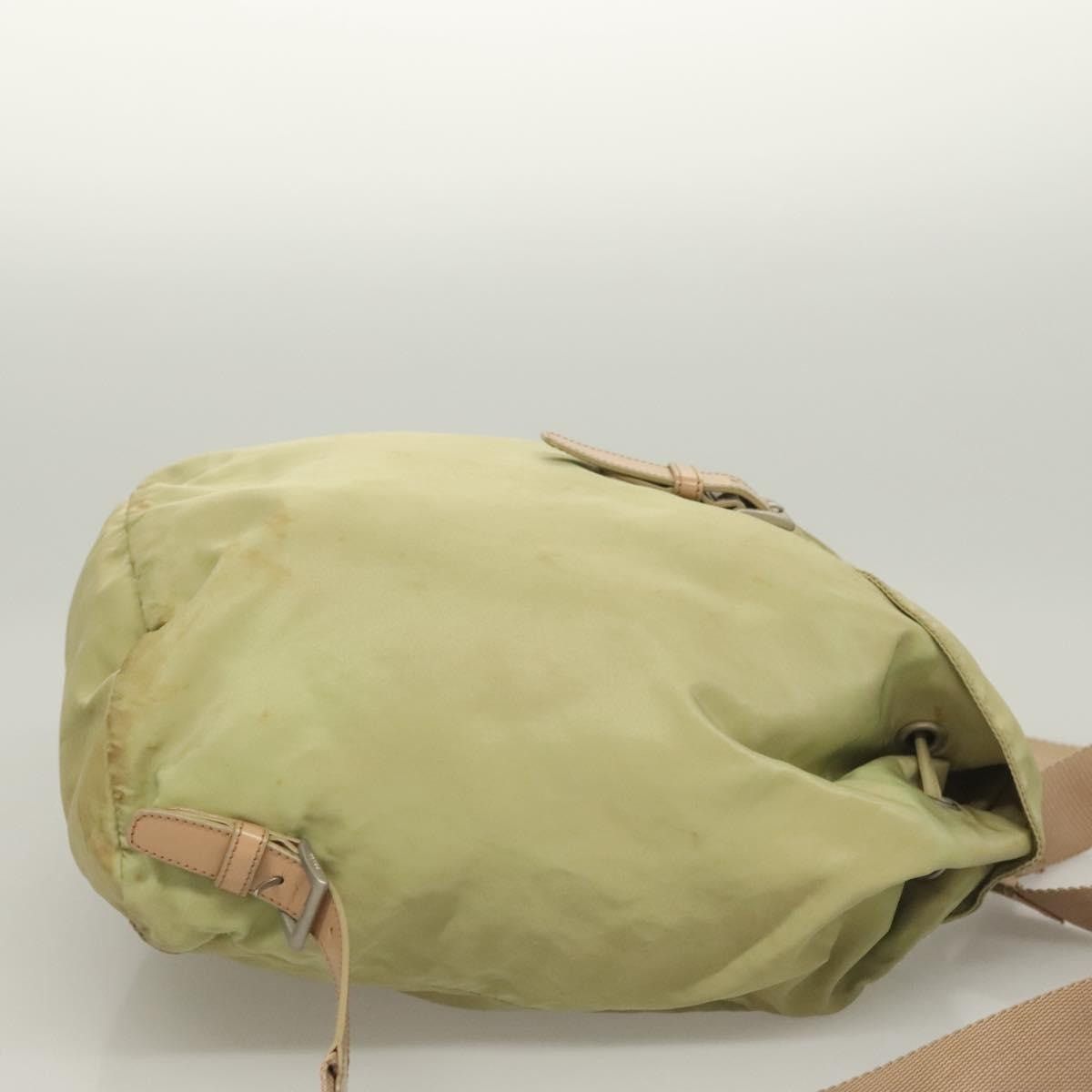 Prada PRADA Backpack Nylon Beige Silver Size ONE SIZE - 4 Thumbnail