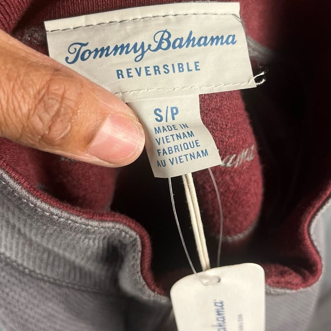 Tommy Bahama NWT! Reversible Tommy Bahama Vest Tencell Lyocel Zip X-04 Size US S / EU 44-46 / 1 - 5 Thumbnail