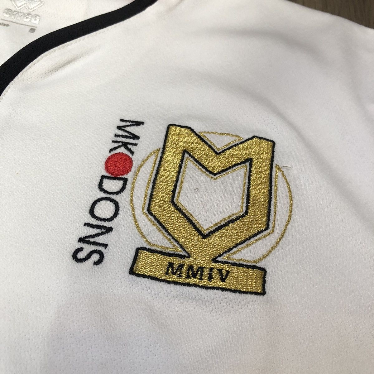 Errea MK Dons 15/16 home shirt Size US S / EU 44-46 / 1 - 5 Thumbnail