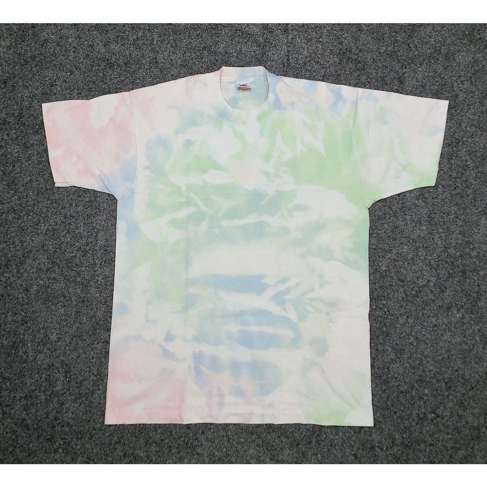 Fruit Of The Loom Fruit Of The Loom VTG 90s Single Stitch Pastel Tie Dye Tee L Size US L / EU 52-54 / 3 - 3 Thumbnail