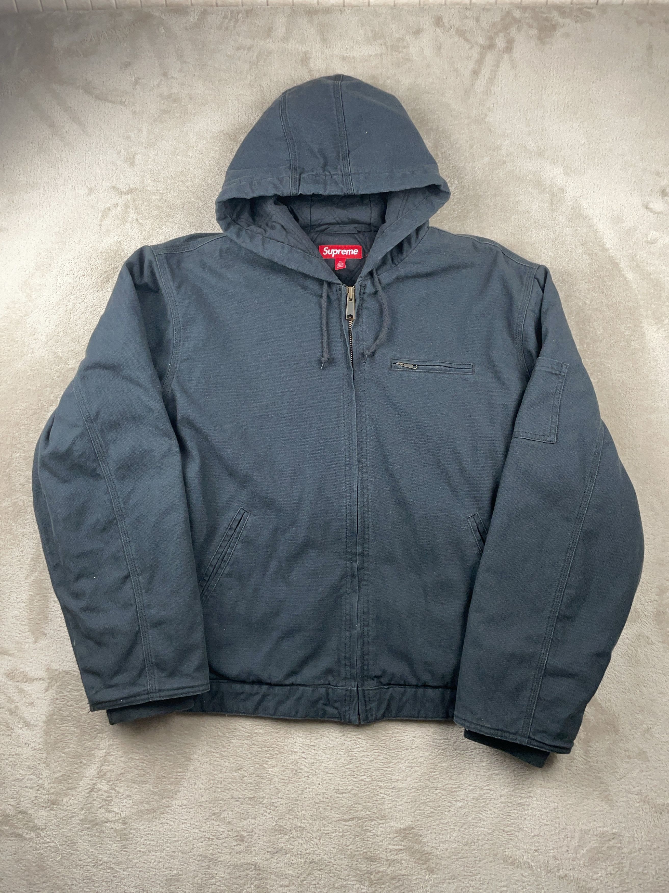 Polartec × Supreme Supreme Polartec Hooded Raglan Jacket XL | Grailed