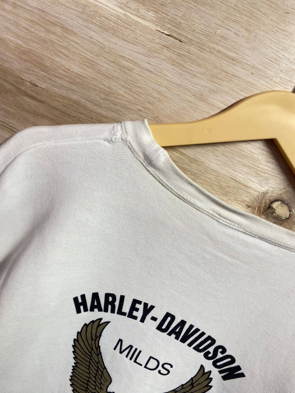 Harley Davidson vintage vintage Harley-Davidson "Custom Blend" sweatshirt Size US XL / EU 56 / 4 - 15 Thumbnail