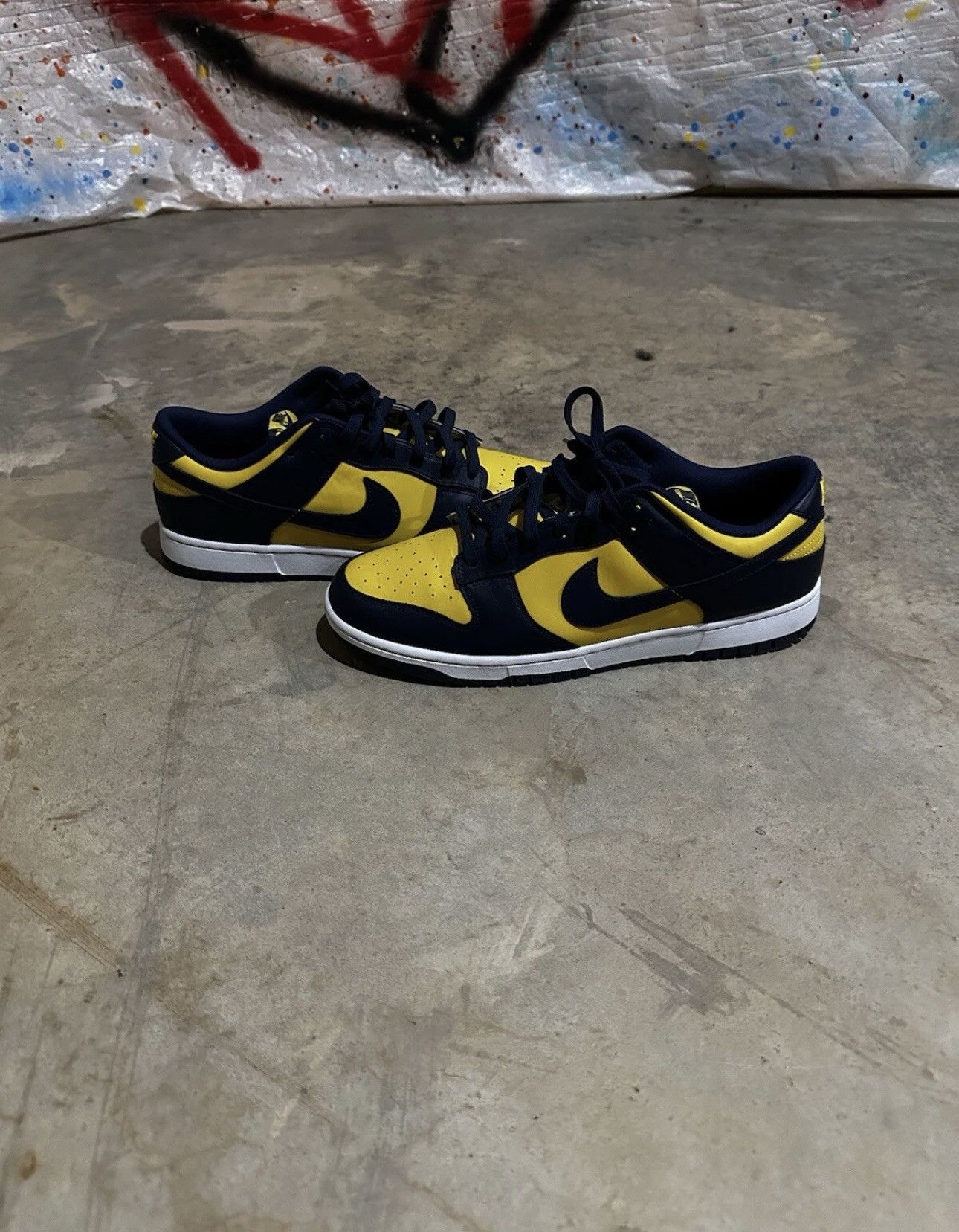 Nike Dunk Low 'Michigan' 2021 Size US 13 / EU 46 - 4 Thumbnail