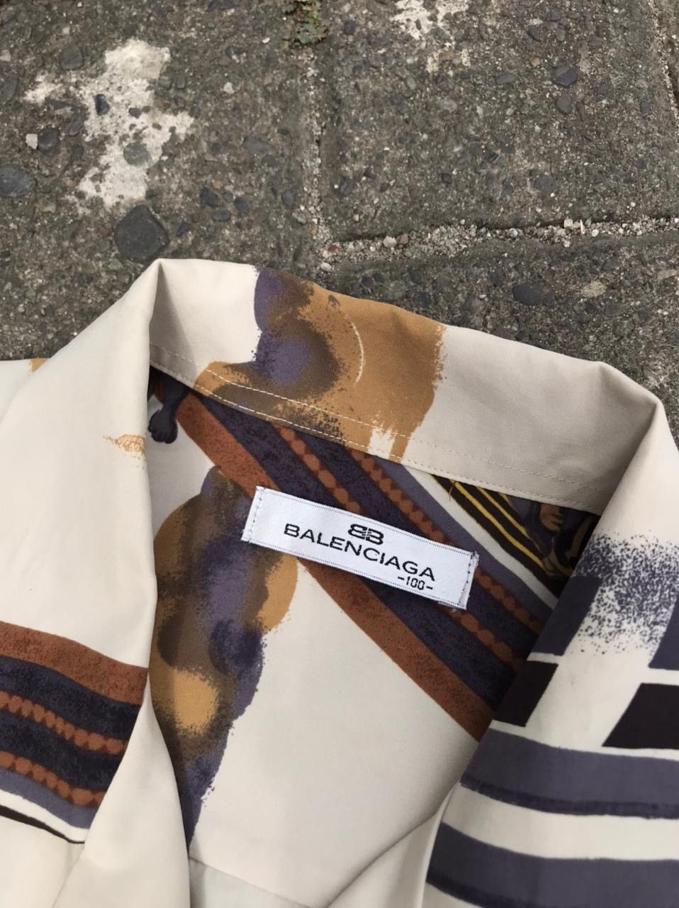 Balenciaga Vintage Balenciaga silk shirts Size US L / EU 52-54 / 3 - 9 Thumbnail