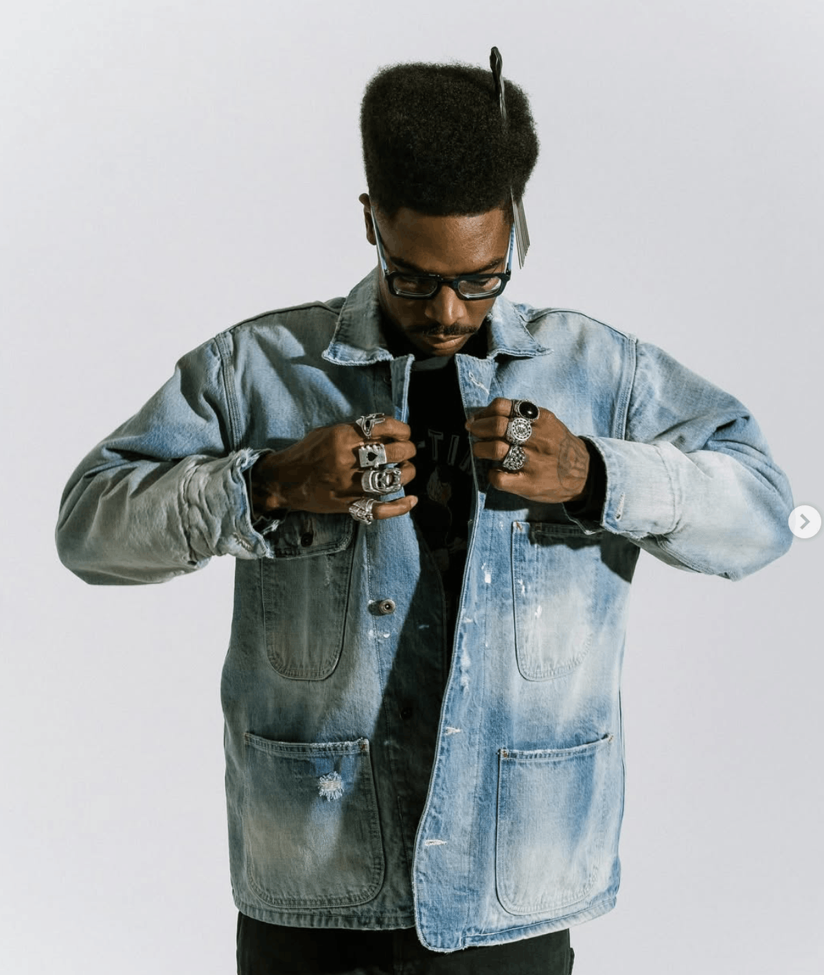 Other All time high denim chore coat Size US L / EU 52-54 / 3 - 1 Thumbnail