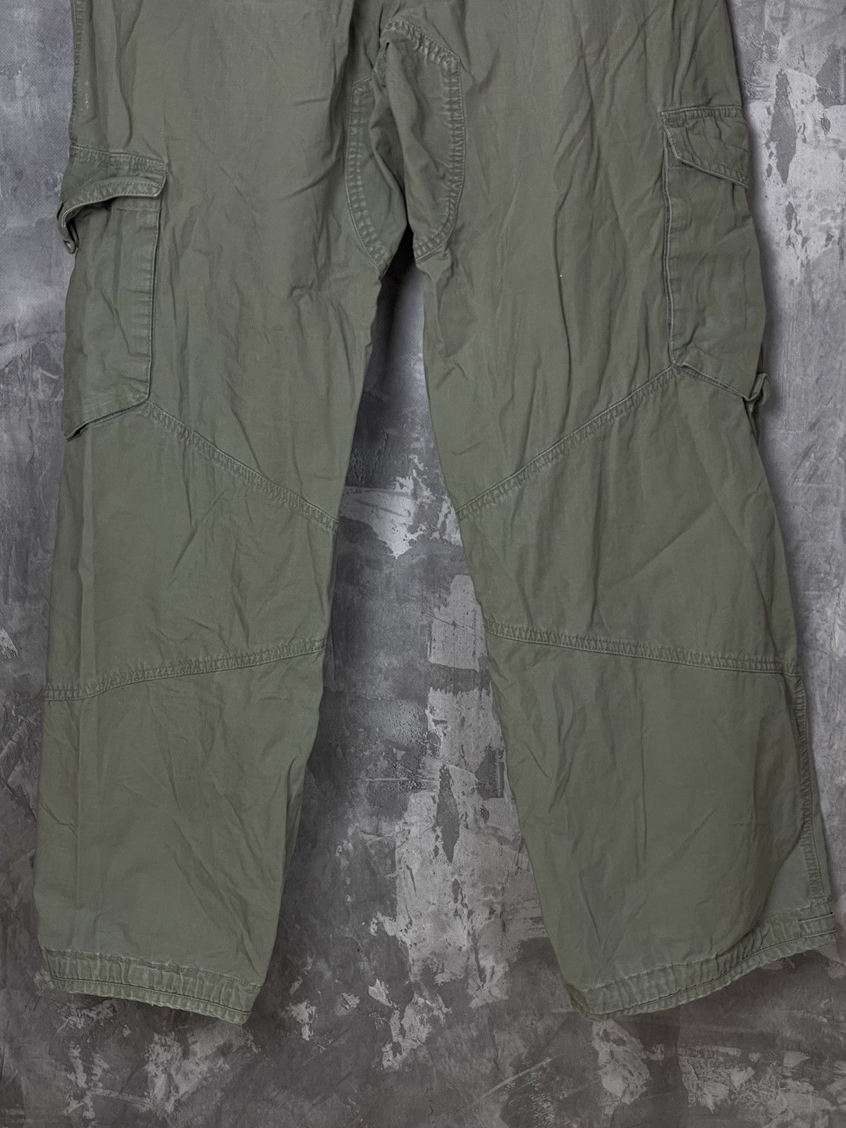 Other Vintage Cargo Pants Nike Avangarde Watanage Faded BaggyFit Size US 36 / EU 52 - 8 Thumbnail