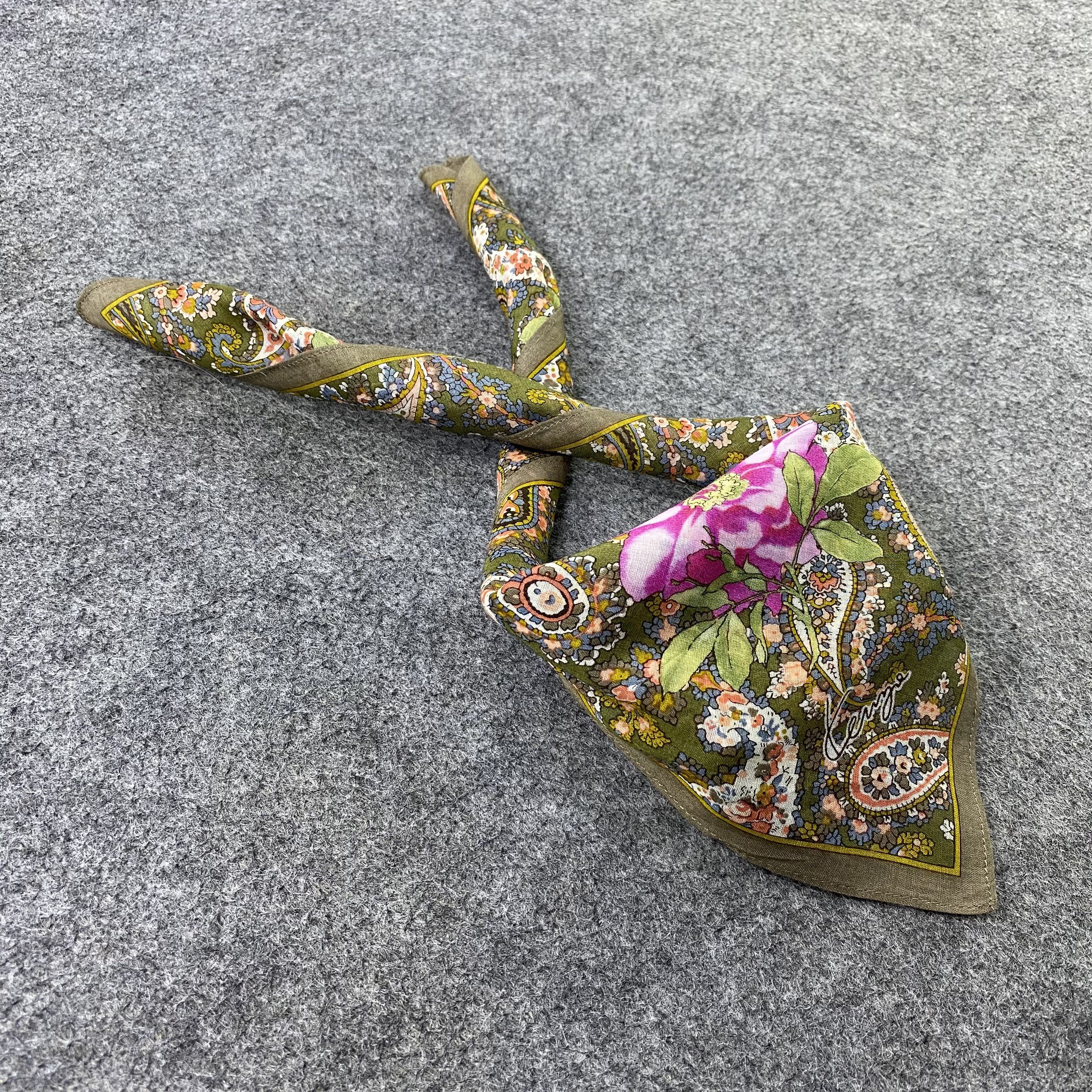 Kenzo Kenzo Handkerchief Neckerchief Bandana-B1823 Size ONE SIZE - 1 Thumbnail