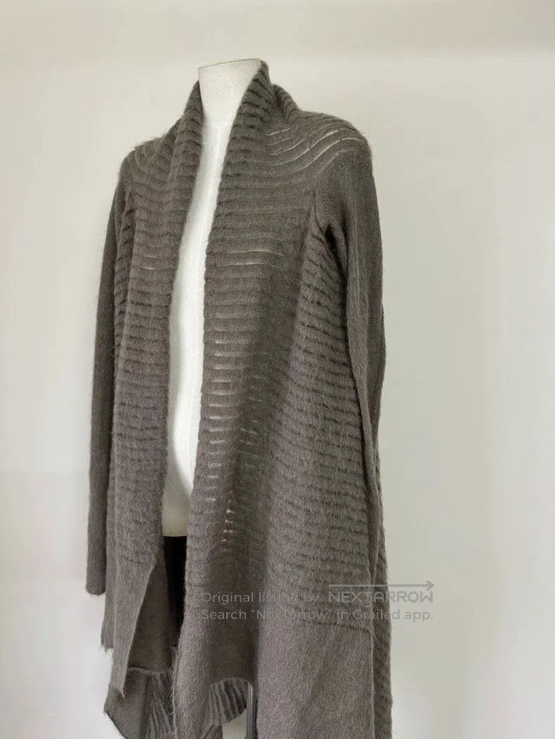 Rick Owens RickOwens 16Fw Wool Long Cardigan Coat. Size US M / EU 48-50 / 2 - 3 Thumbnail