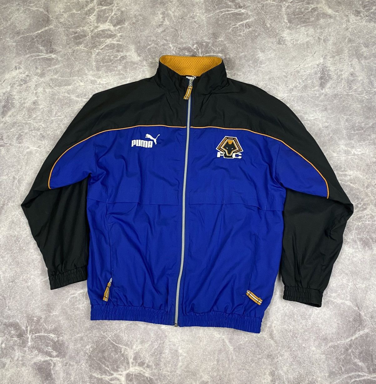 Puma Puma Wolverhampton Wanderers FC Soccer Football Track Jacket Size US M / EU 48-50 / 2 - 1 Thumbnail