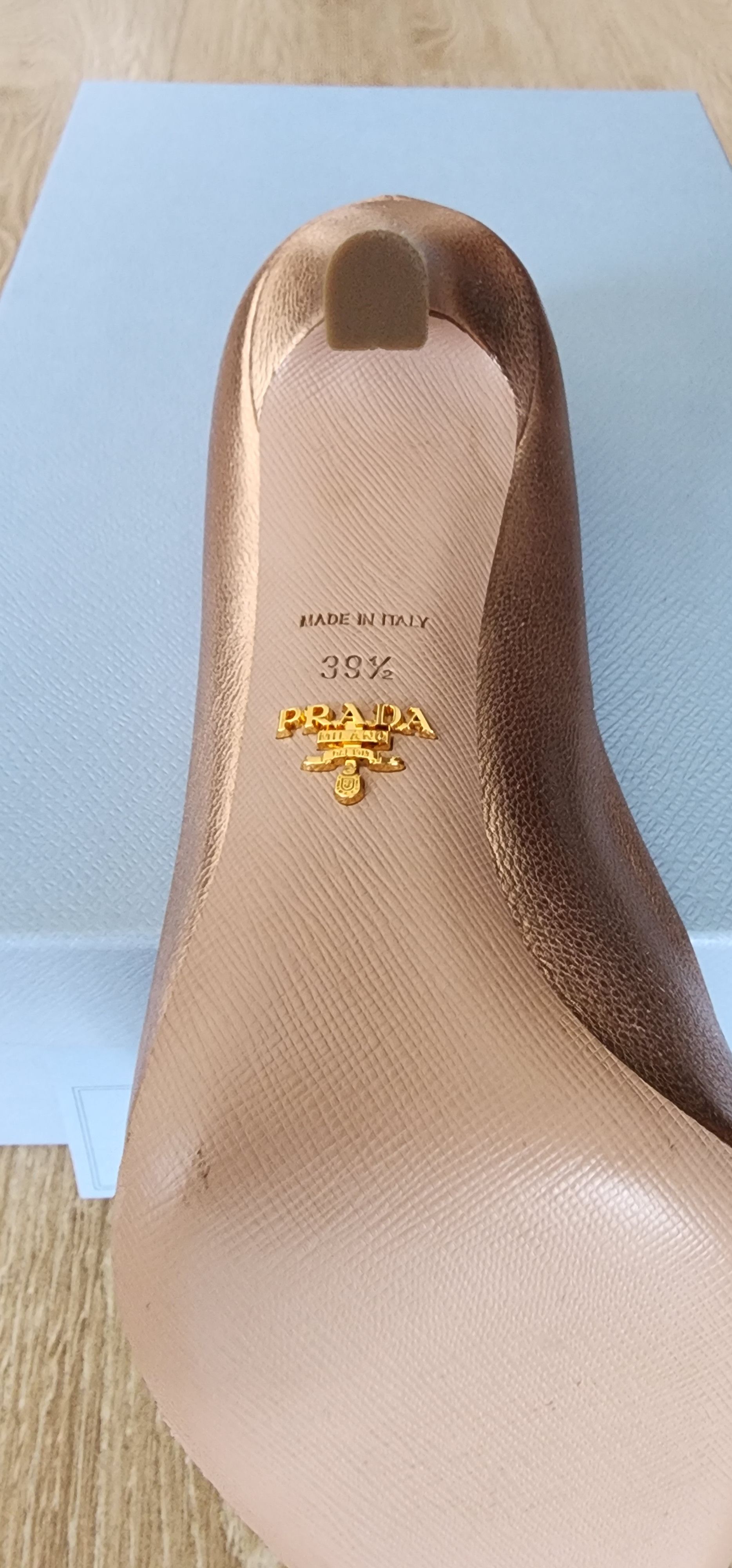 Prada Prada Clazature Donna Leather pump Size US 9.5 / IT 39.5 - 13 Thumbnail