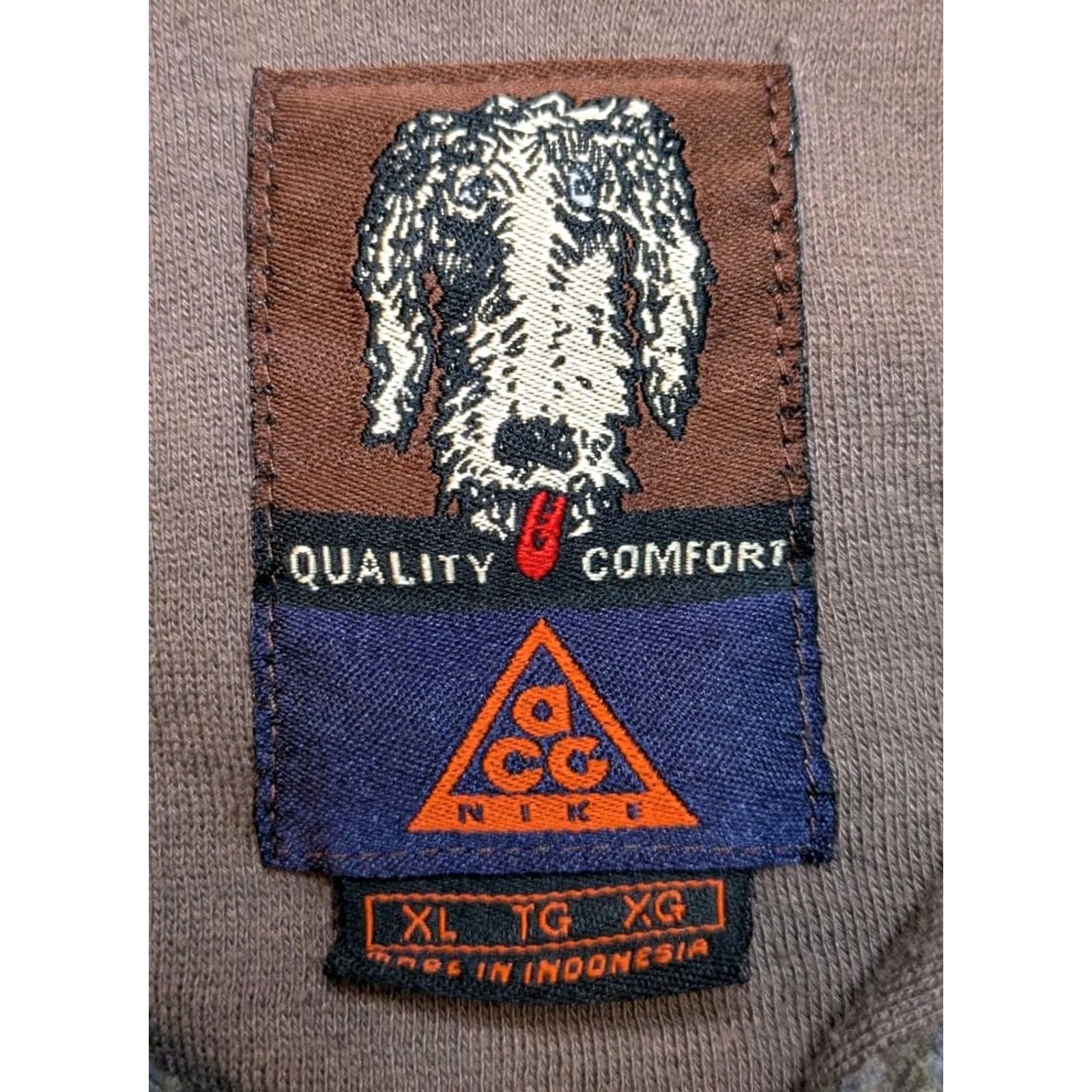 Nike ACG VINTAGE Nike ACG Dog Tag Flannel Shirt Long Sleeve Oversized 90's Skateboard XL Size US XL / EU 56 / 4 - 2 Thumbnail