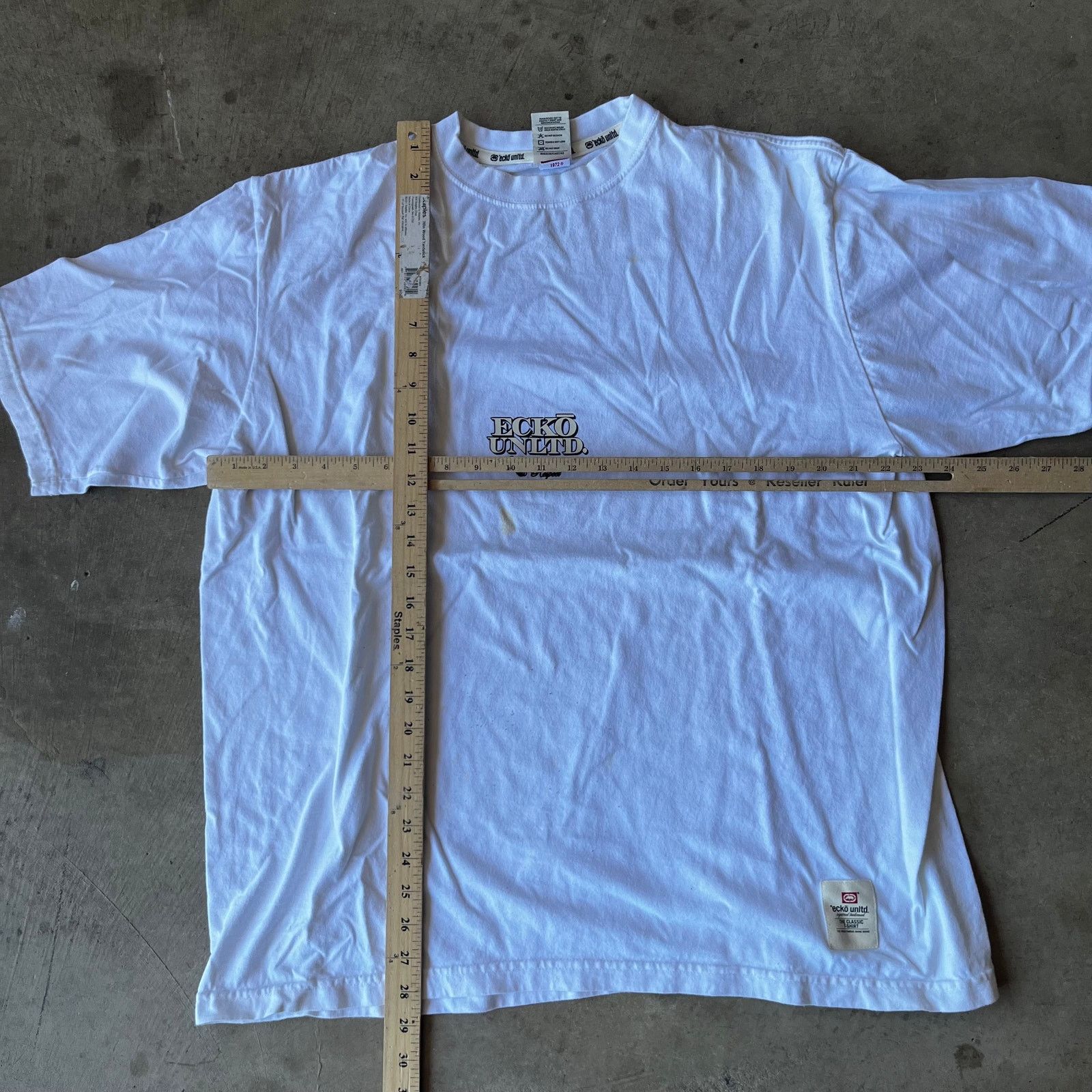 Vintage VINTAGE ECKO UNLTD SHIRT LOGO BRAND 2XL WHITE TEE 00S Y2K Size US XXL / EU 58 / 5 - 3 Thumbnail
