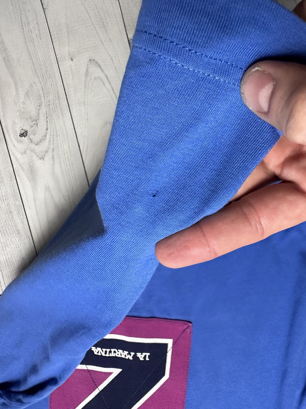 La Martina × Vintage Vintage polo L A Martina blue big logo size L New Zealand L Size US L / EU 52-54 / 3 - 6 Thumbnail