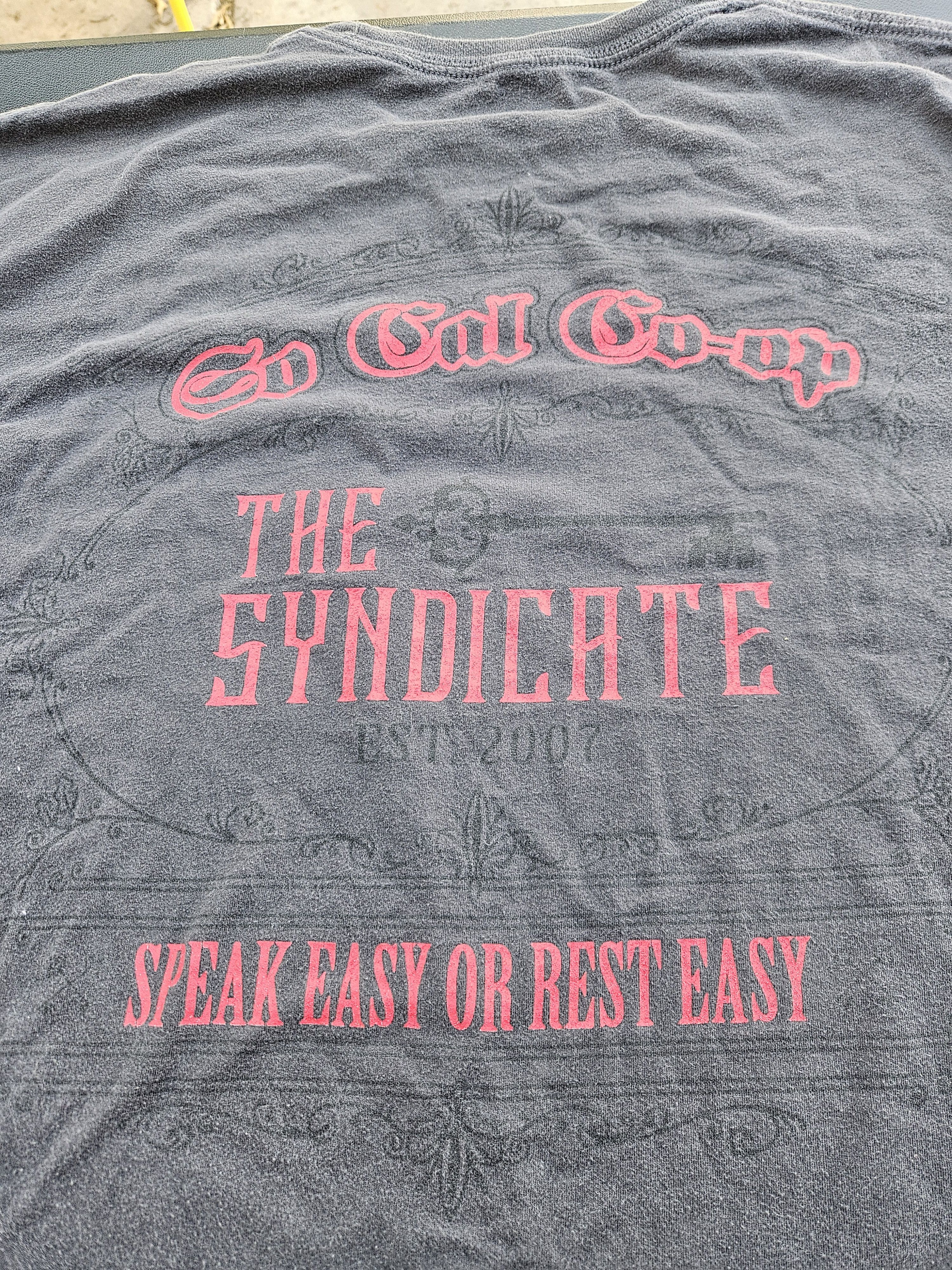 Other So Cal Co-Op The Syndicate Y2K Biker Bar Tee Size US XL / EU 56 / 4 - 3 Thumbnail