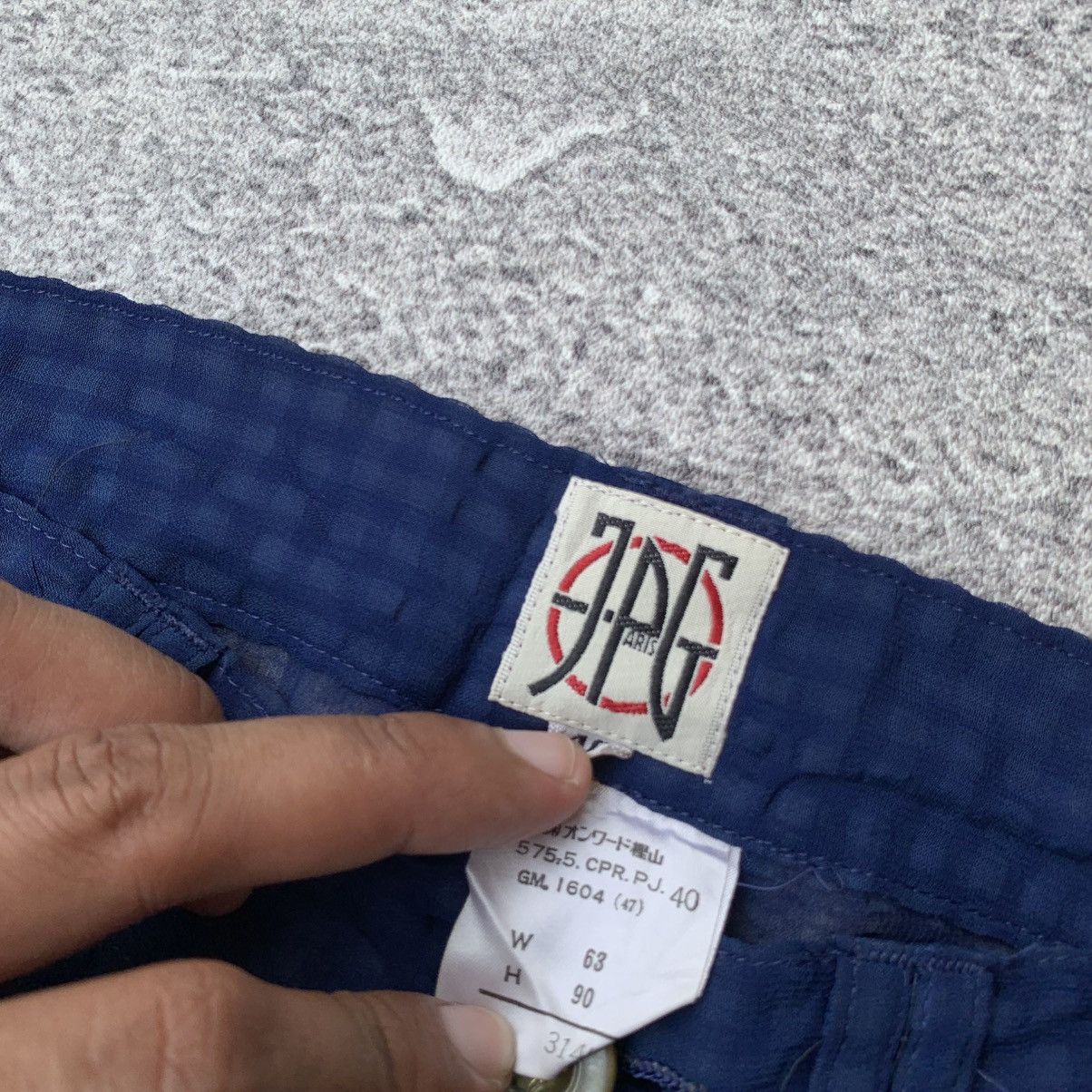 Jean Paul Gaultier Vintage JPG transparent Pant Size US 30 / EU 46 - 9 Thumbnail