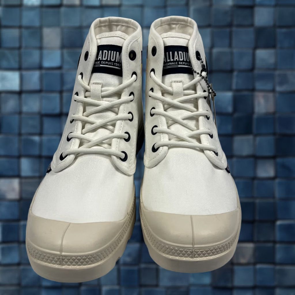 Palladium Palladium Boots Womens 6.5 White Pampa HI HTG Supply Combat Canvas Size US 7 / IT 37 - 1 Thumbnail