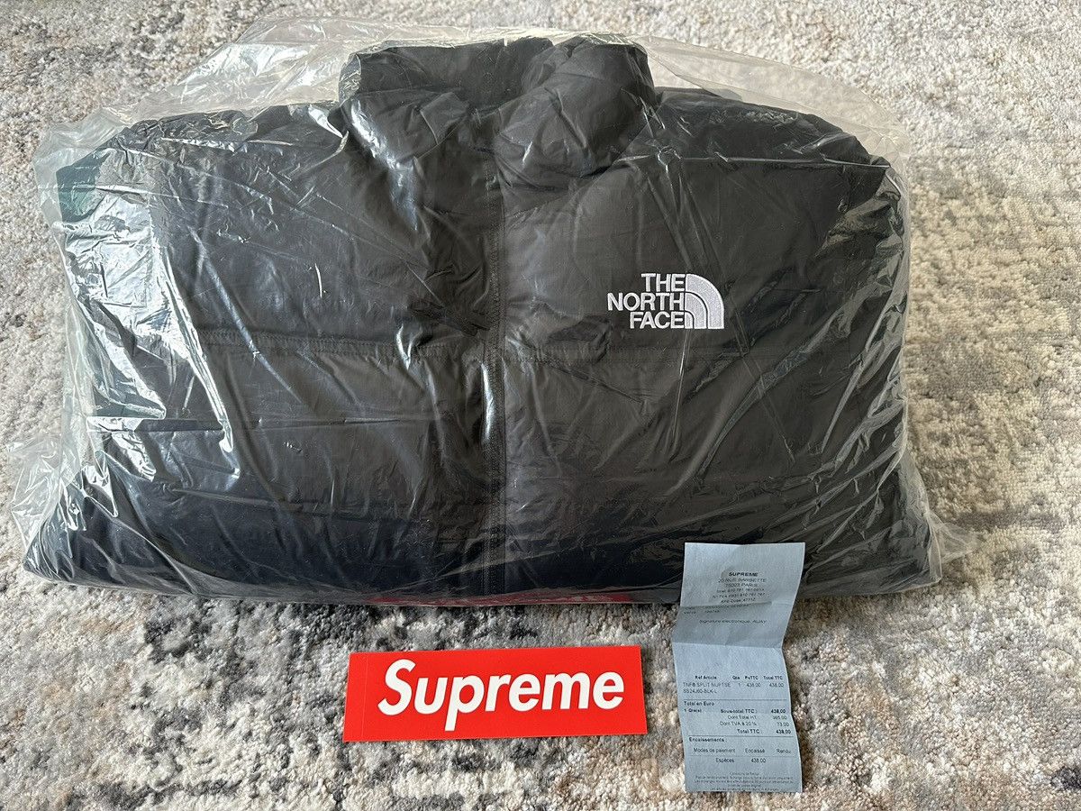 Supreme × The North Face SUPREME x THE NORTH FACE SPLIT NUPTSE JACKET (L) Size US L / EU 52-54 / 3 - 16 Thumbnail