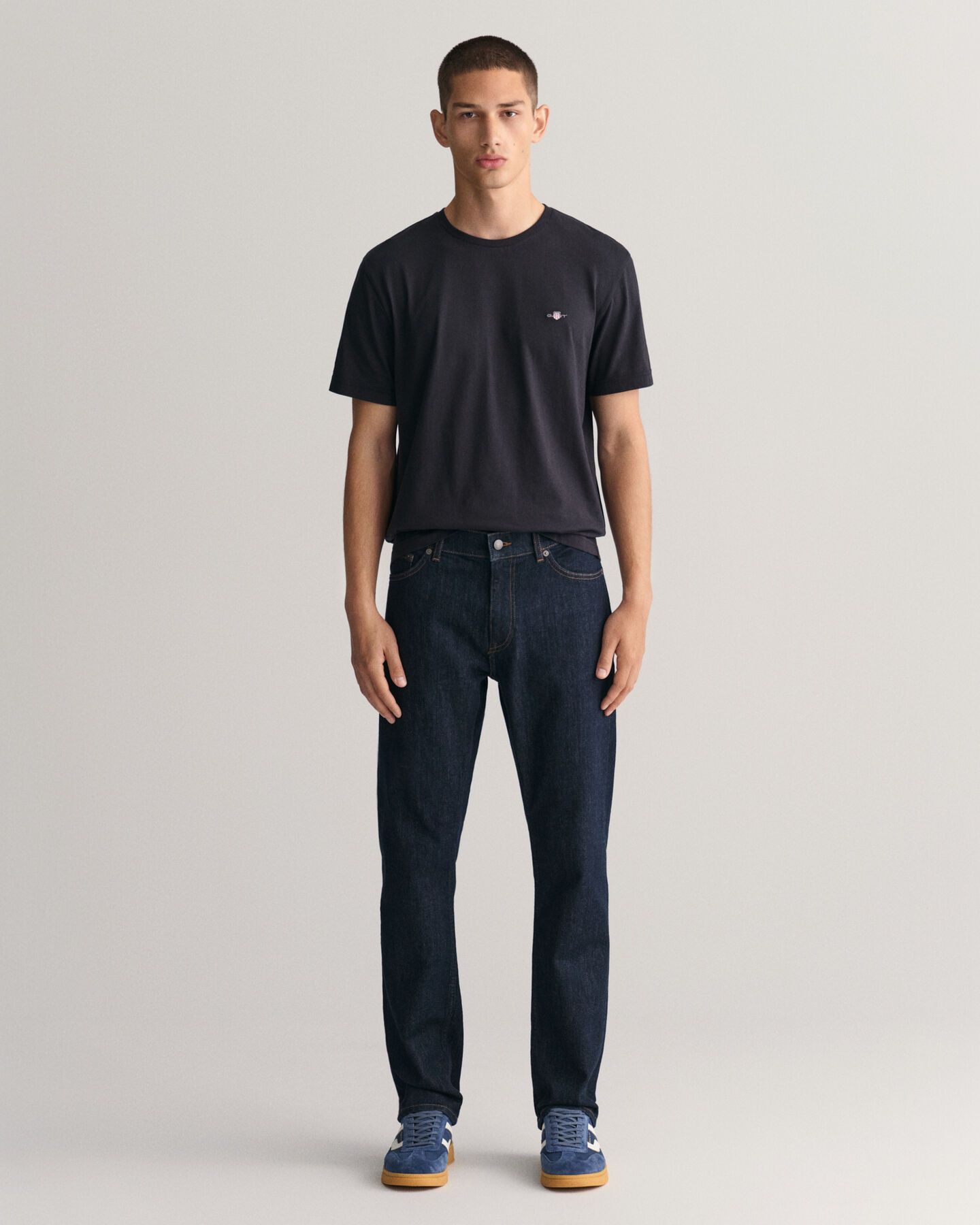 Gant GANT Regular Fit Dark Blue Jeans W36 L34 Size US 36 / EU 52 - 2 Thumbnail