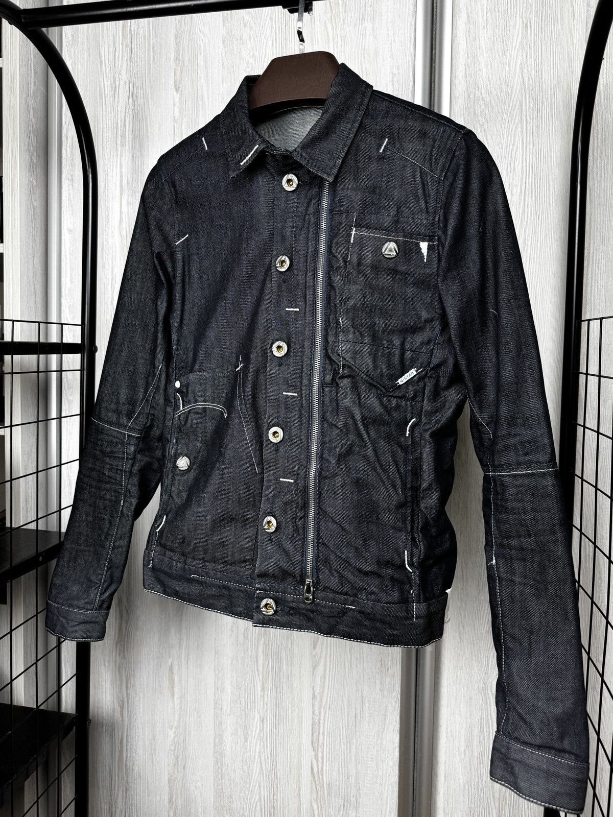 G-Star G-STAR ORGANIC Raw Alcatraz Denim Jacket Coat size S Size US S / EU 44-46 / 1 - 8 Thumbnail