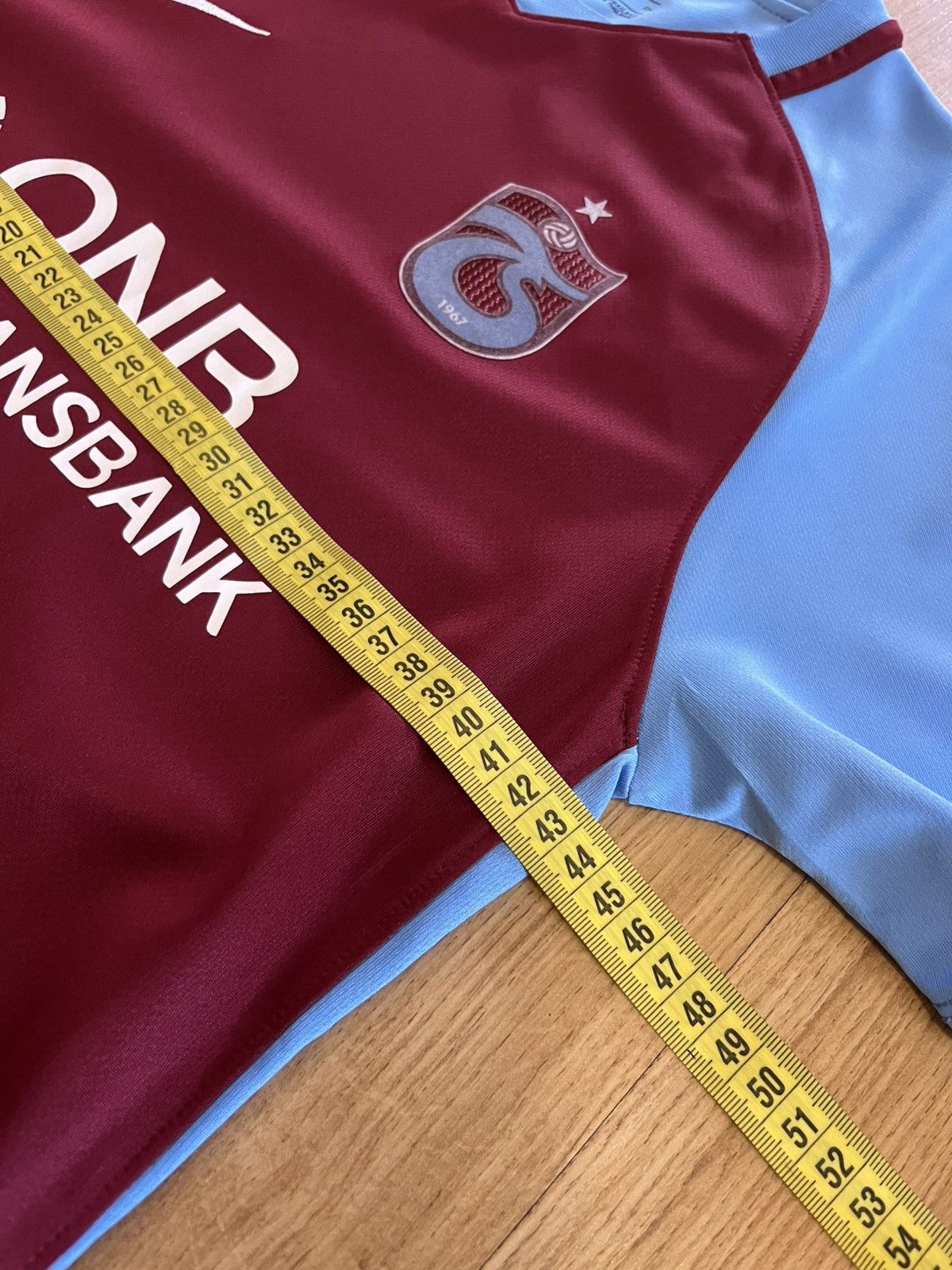 Nike × Vintage Nike Trabzonspor 2017/18 Home Men Football Shirt/Jersey Size US S / EU 44-46 / 1 - 12 Thumbnail