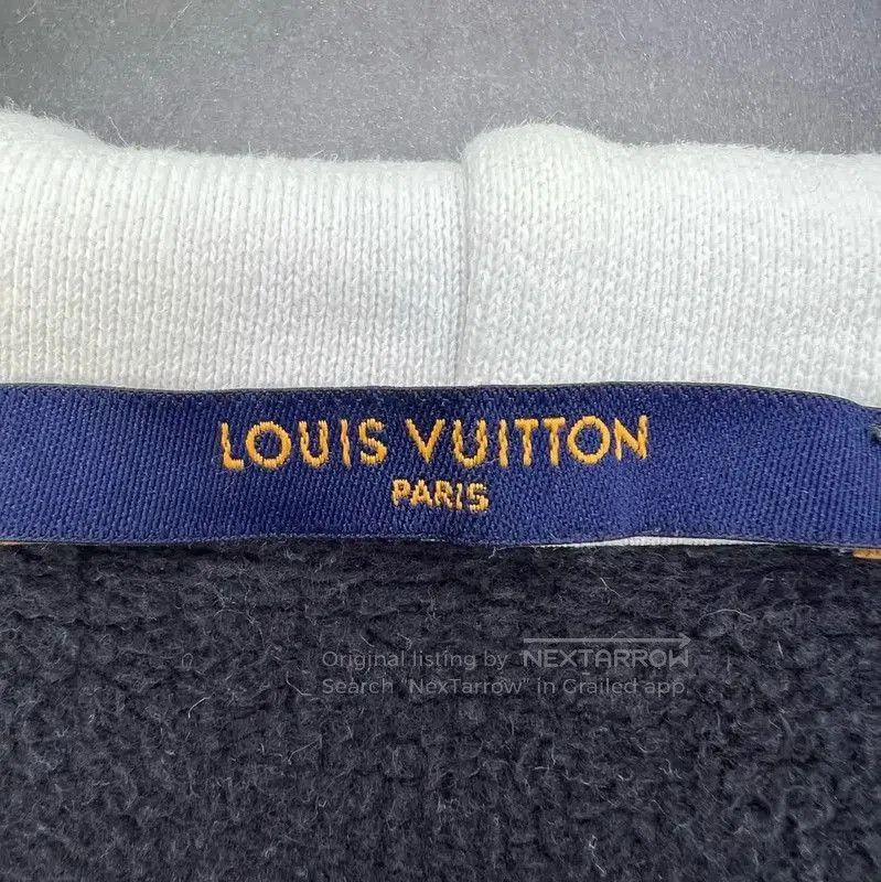 Louis Vuitton Louis Vuitton Black Cotton Women's Sweatshirt . Size XL / US 12-14 / IT 48-50 - 3 Thumbnail