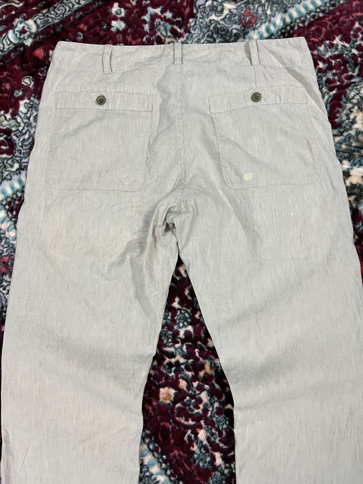 Japanese Brand × Margaret Howell Rare💥 Vintage 1990 Margaret Howell Baker/Fatigue Pant Size US 33 - 8 Thumbnail