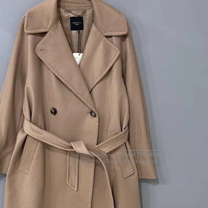 Max Mara Max Mara Camel Collar Long Wool Coat Size S / US 4 / IT 40 - 2 Thumbnail