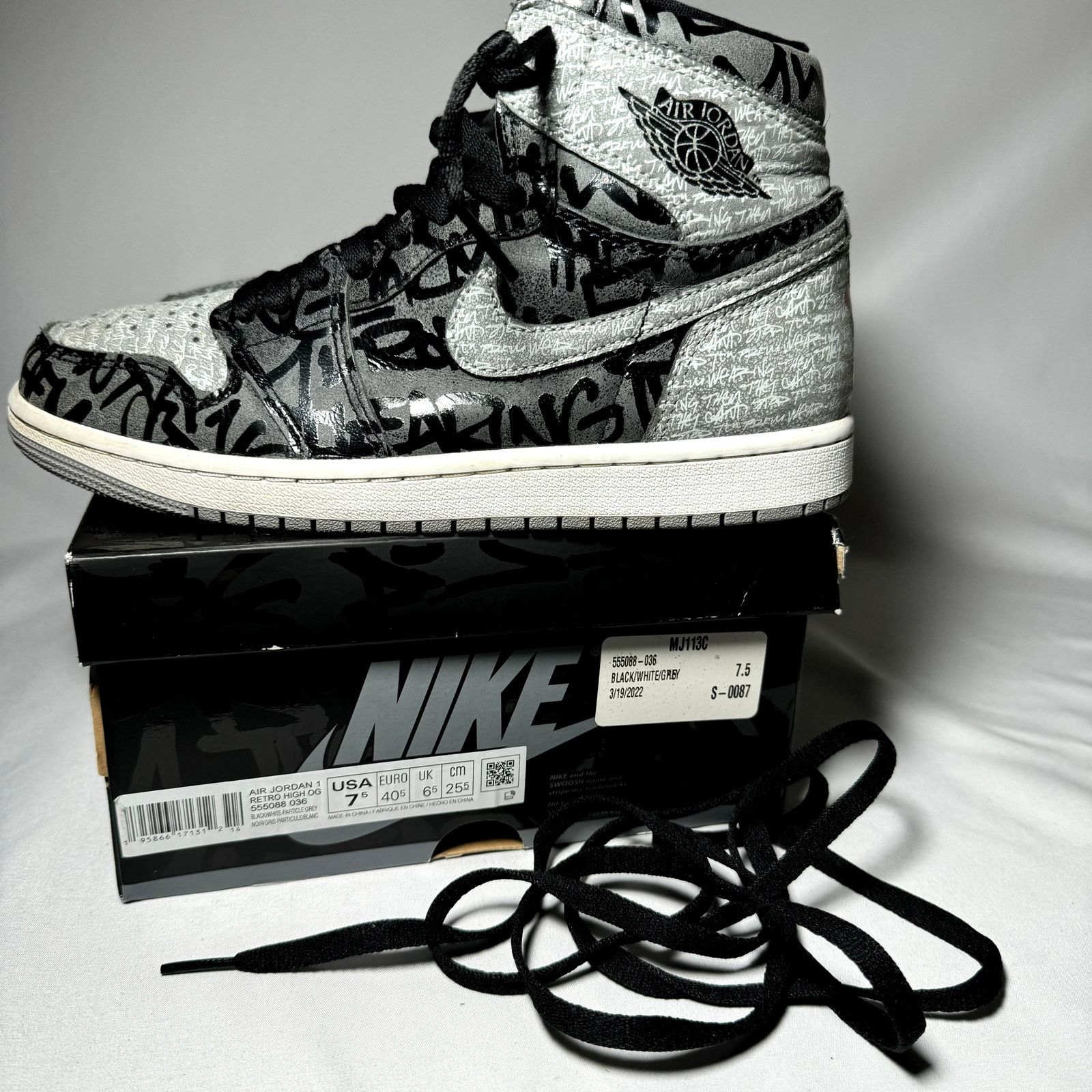 Jordan Brand × Nike Size 7.5 - Nike Air Jordan 1 High OG Rebellionaire Shoes Size US 7.5 / EU 40-41 - 8 Thumbnail