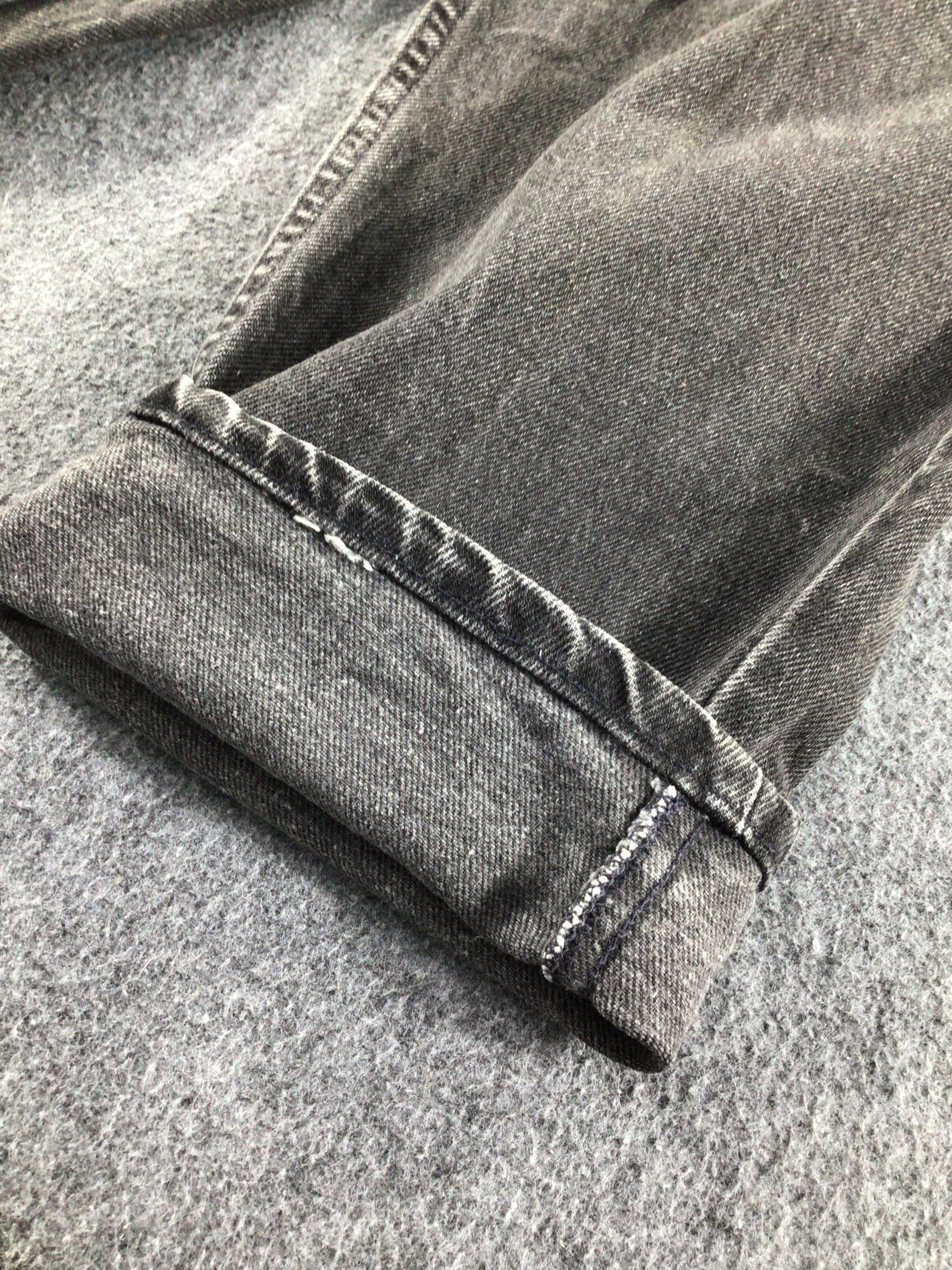 Levi's Vintage 90s Levis 559 Orange Tab Jeans Faded Black -J339 Size US 37 - 6 Thumbnail