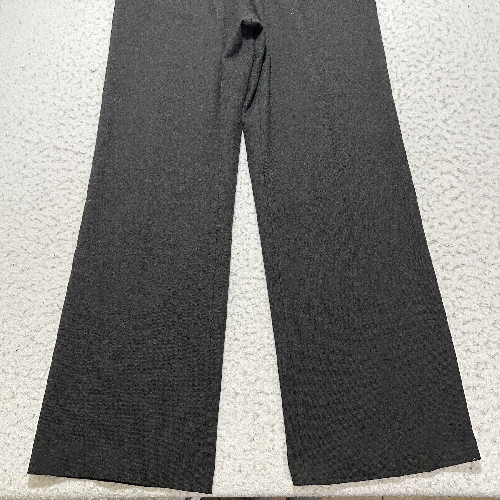 Liz Claiborne Liz Claiborne 10 Audra Comfort Stretch Dress Pants Black Size 32" / US 10 / IT 46 - 3 Thumbnail