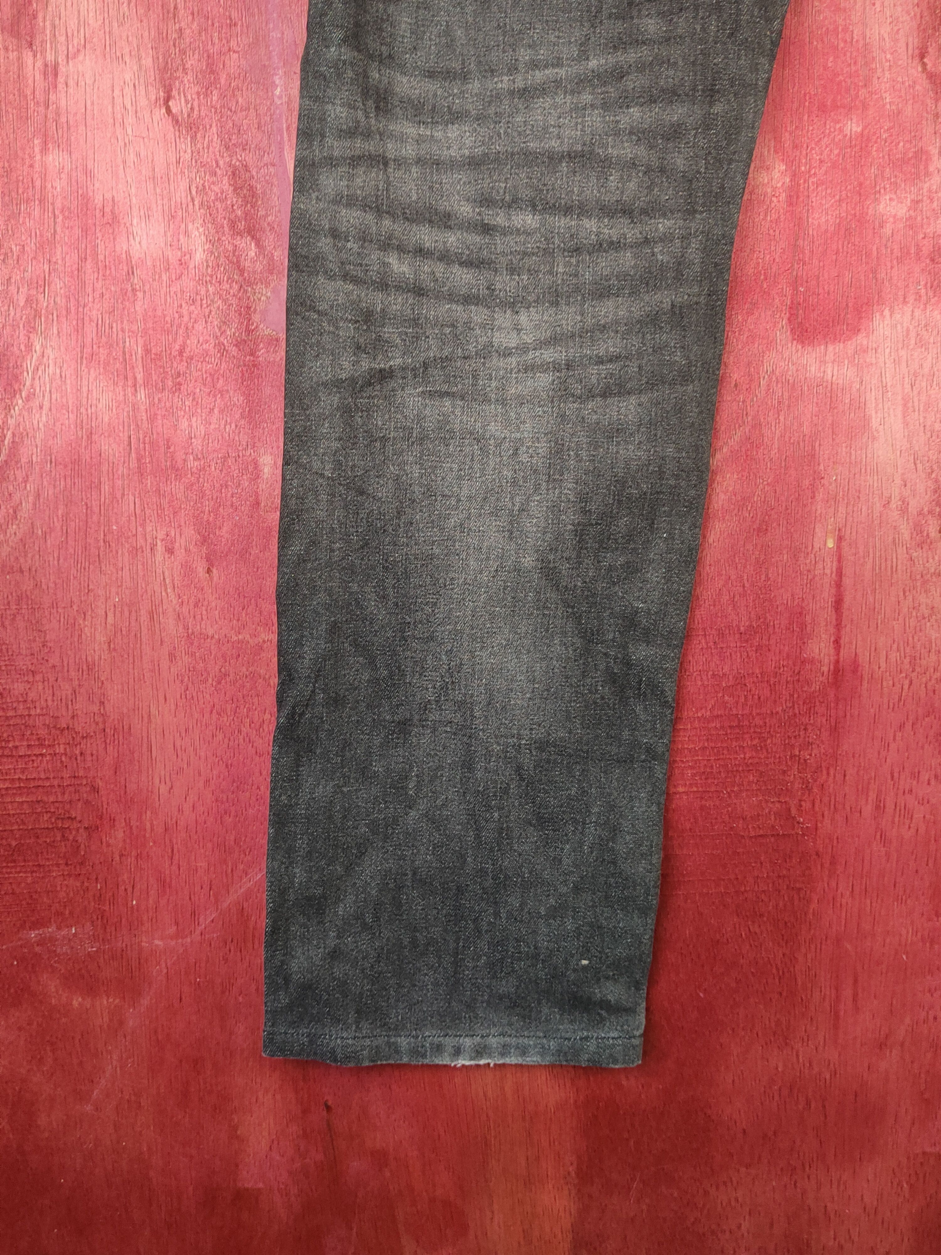 Japanese Brand Uniqlo Black Faded japan vintage Jeans #S1779 Size US 30 / EU 46 - 9 Thumbnail