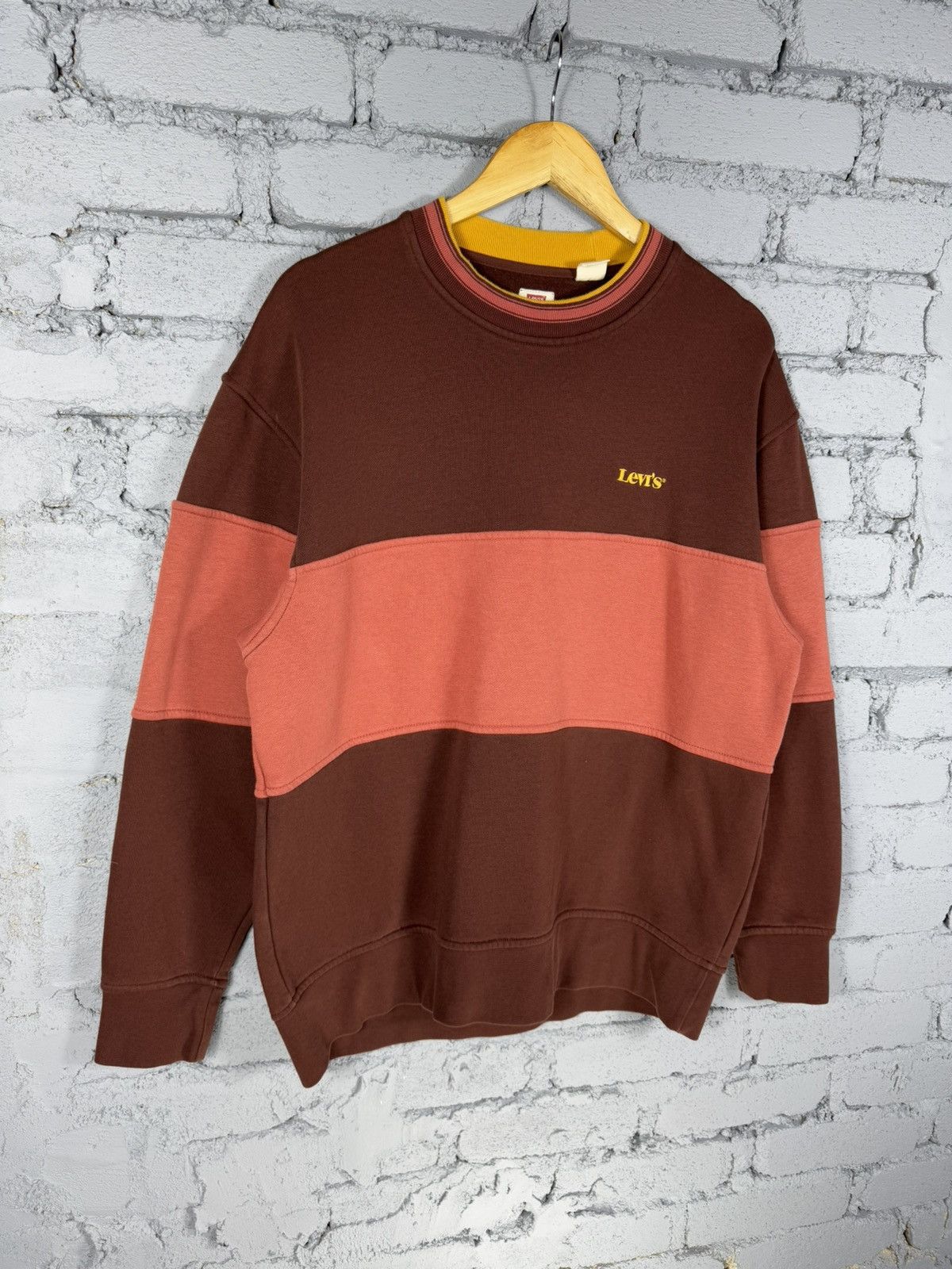 Levi's Vintage Levis Relaxed Stripe Sweatshirt Size US M / EU 48-50 / 2 - 2 Thumbnail