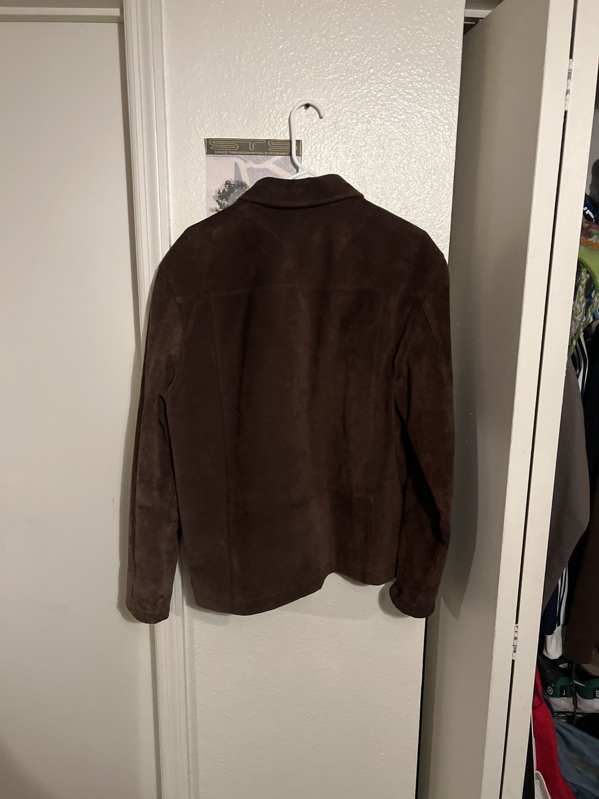 Liz Claiborne Brown Suede Claiborne Jacket Size US M / EU 48-50 / 2 - 2 Thumbnail