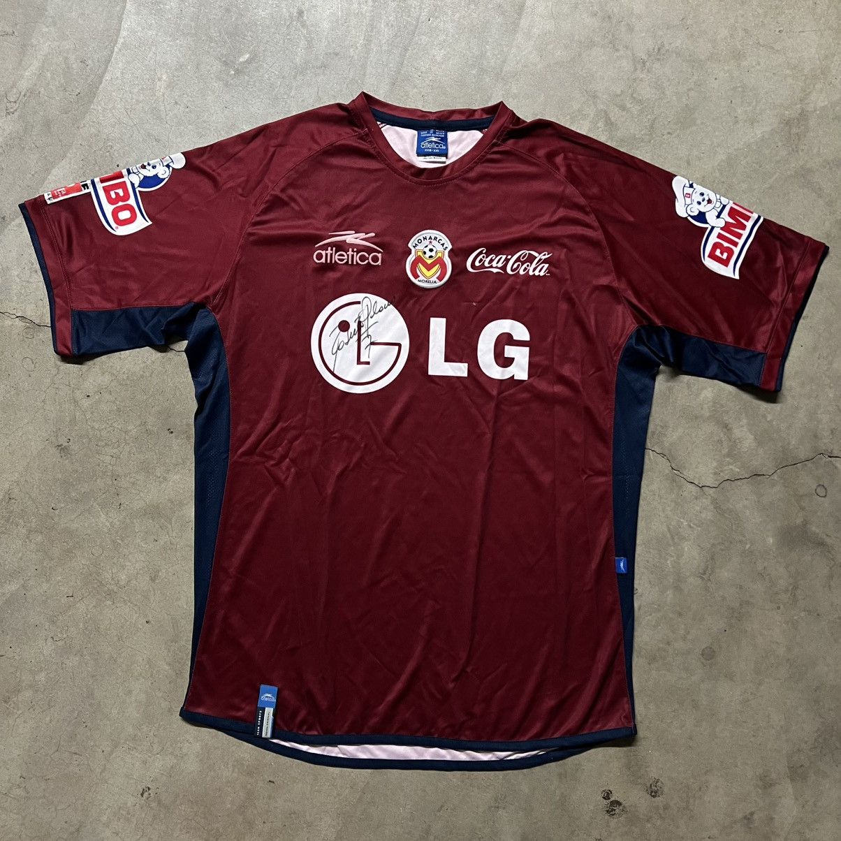 Atletica × Vintage Vintage 2003 Monarcas Morelia Atletica Soccer Jersey Size US XXL / EU 58 / 5 - 3 Thumbnail
