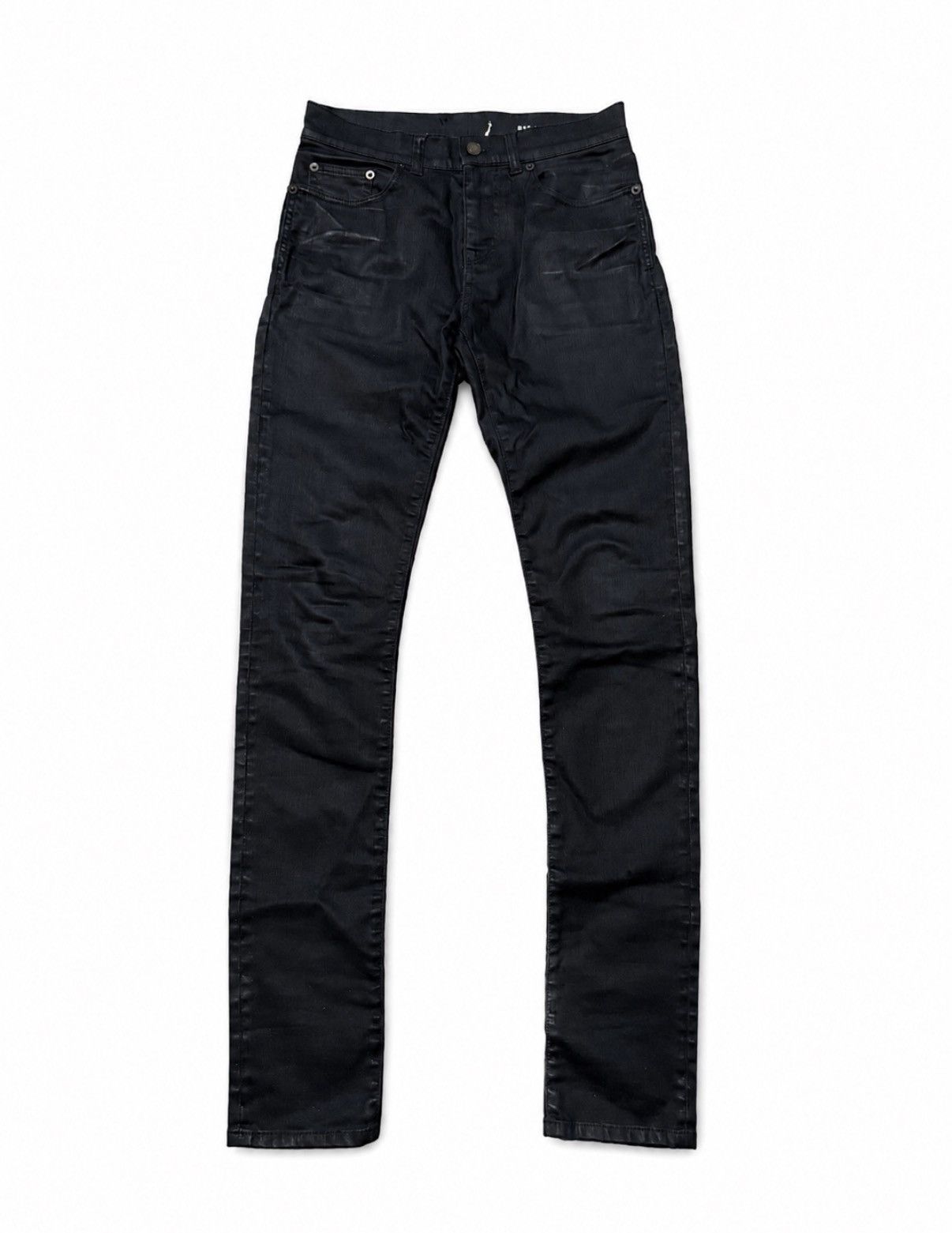 Saint Laurent Hedi 2016 D10 waxed jeans