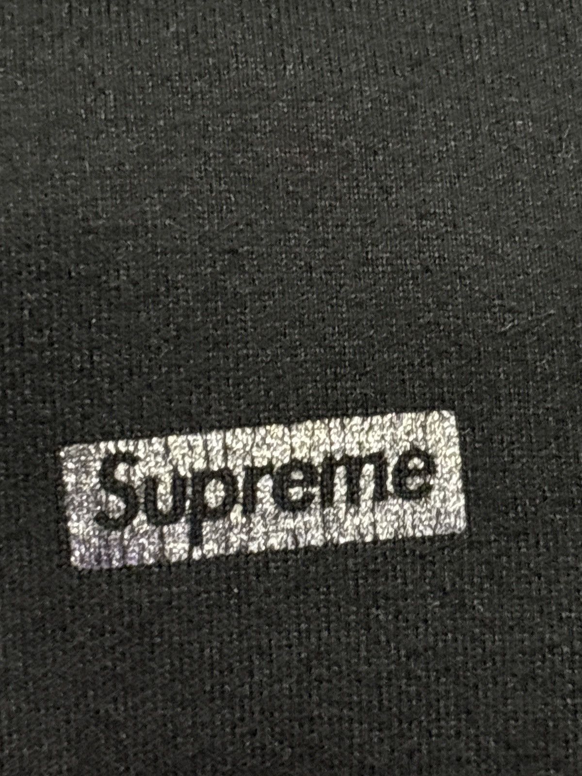 Supreme Supreme metallic box logo long sleeve tee Size US M / EU 48-50 / 2 - 6 Thumbnail