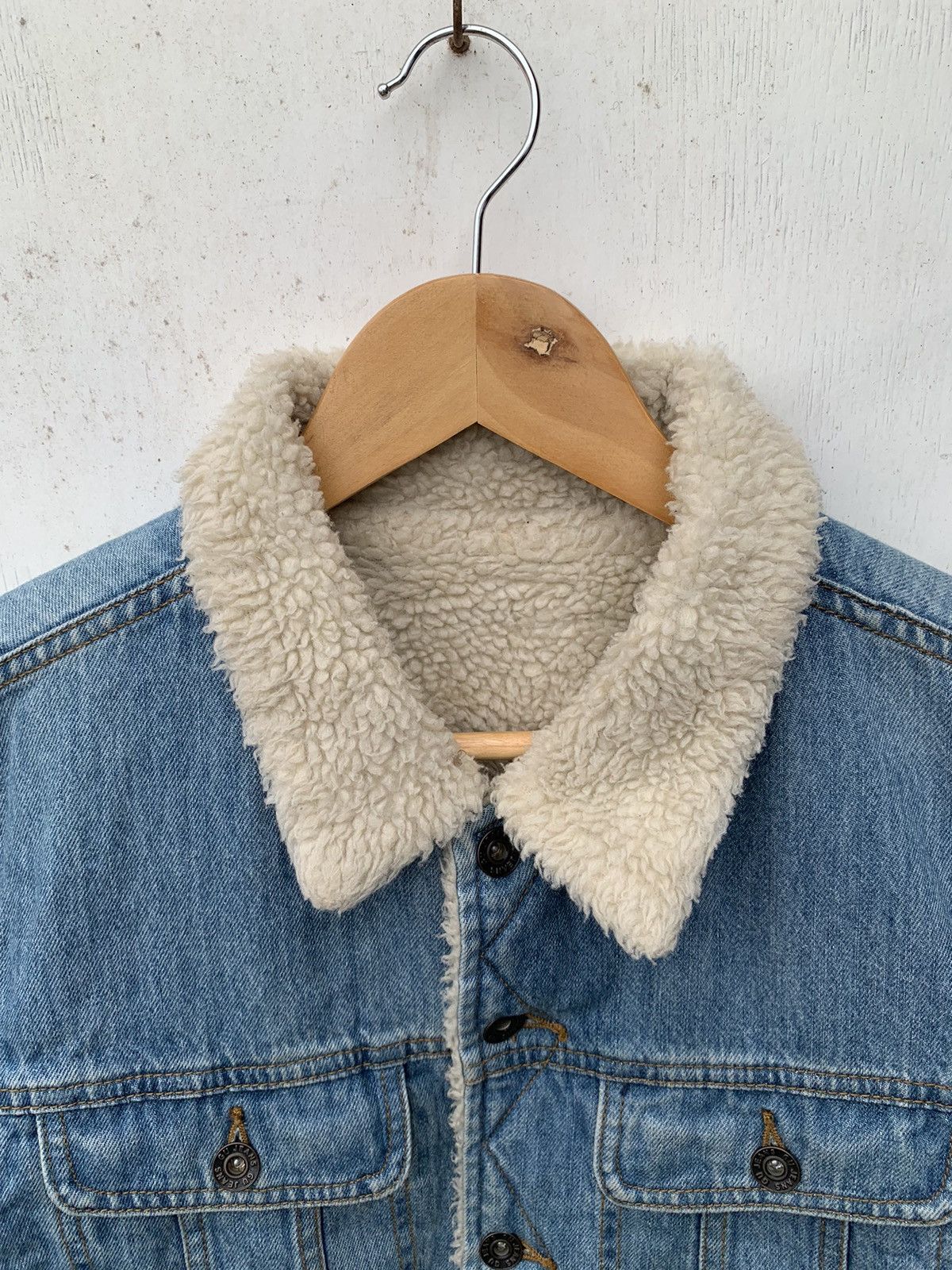 GU 🔥Steals🔥 GU Sherpa Lined Denim Jacket Mens Size US S / EU 44-46 / 1 - 3 Thumbnail