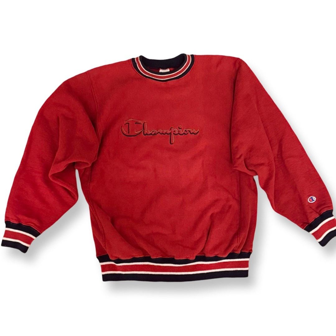 Champion Vintage Champion Embriodered Crewneck Sweatshirt Size US L / EU 52-54 / 3 - 1 Thumbnail