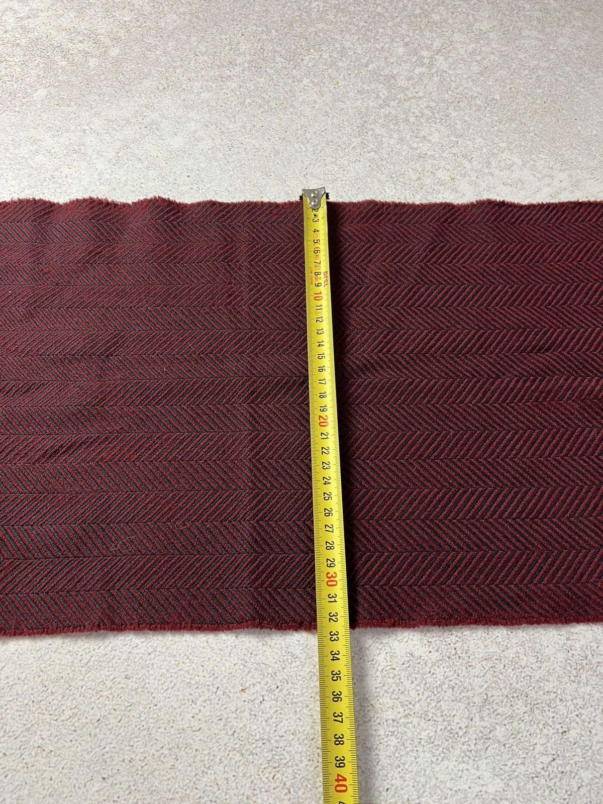 Dolce & Gabbana DDP DOLCE & GABBANA Scarf Burgundy Made In Italy Size ONE SIZE - 3 Thumbnail