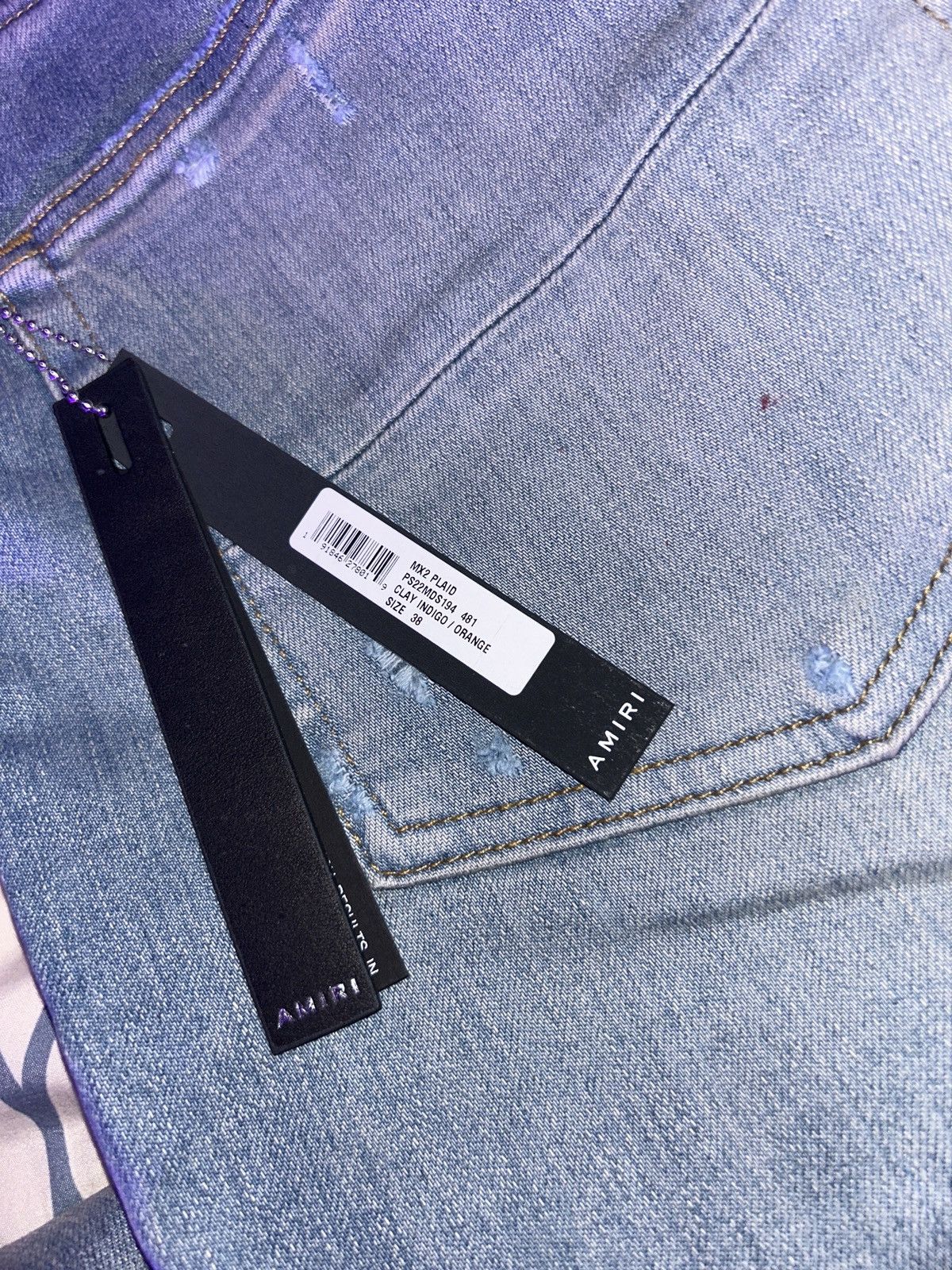 Amiri Amiri Clay Indigo MX2 Denim Size US 38 / EU 54 - 6 Thumbnail
